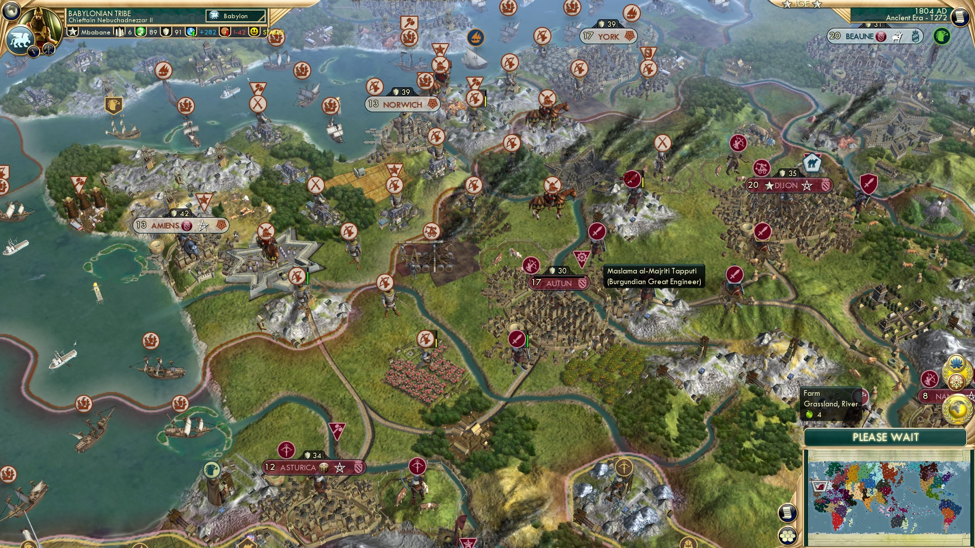 CBR In-Game Screenshot of The French Sky Falls Dark With Arrows