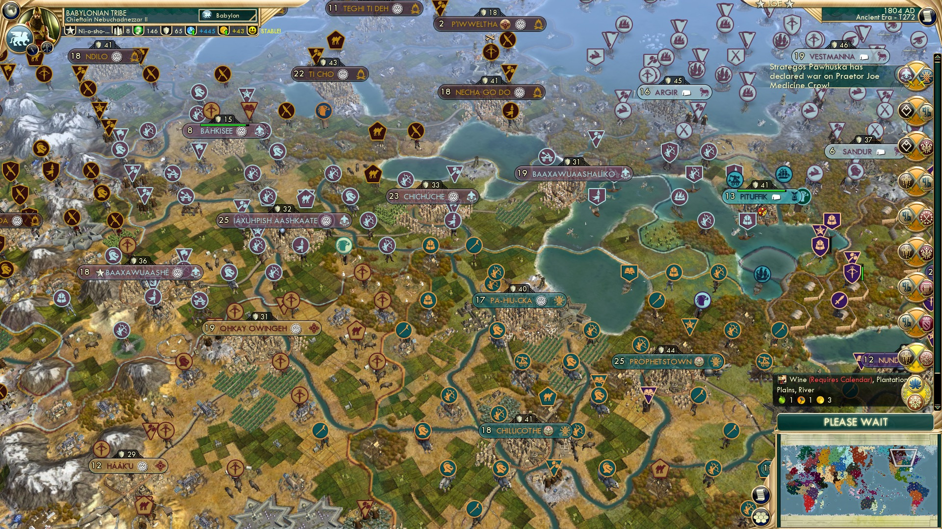 CBR In-Game Screenshot of Strategy of the Strategos
