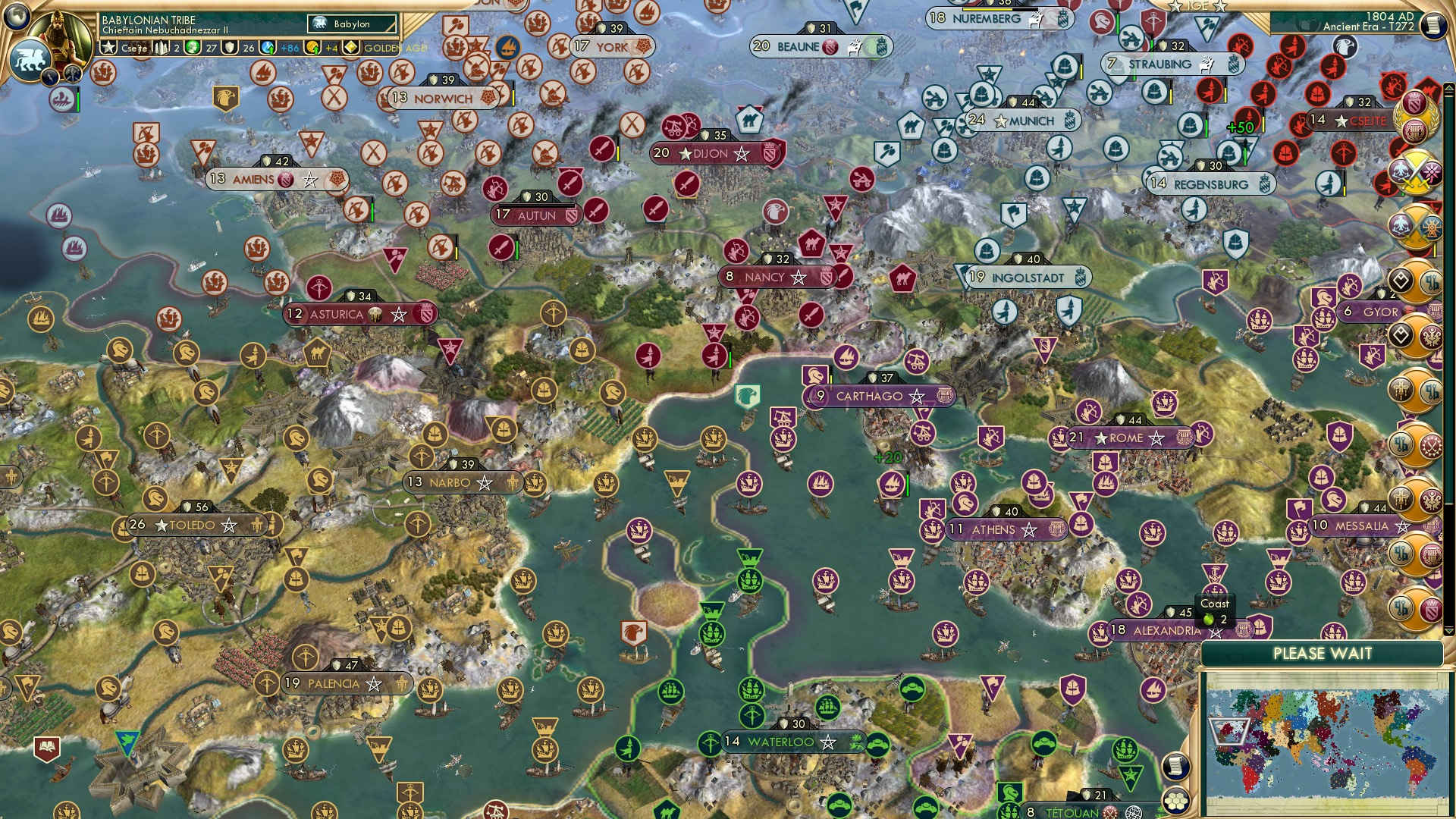 CBR In-Game Screenshot of Nancy is Inland