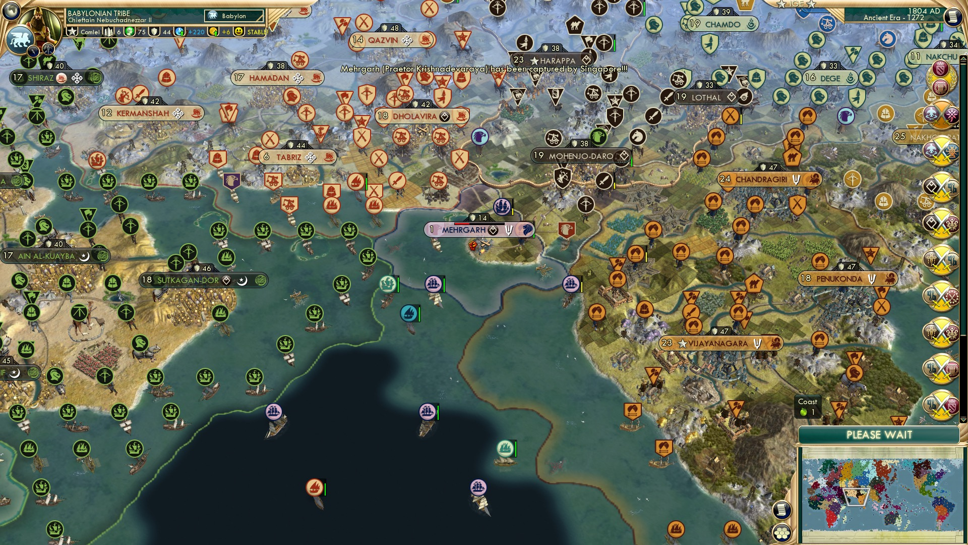 CBR In-Game Screenshot of Singapore Surprise