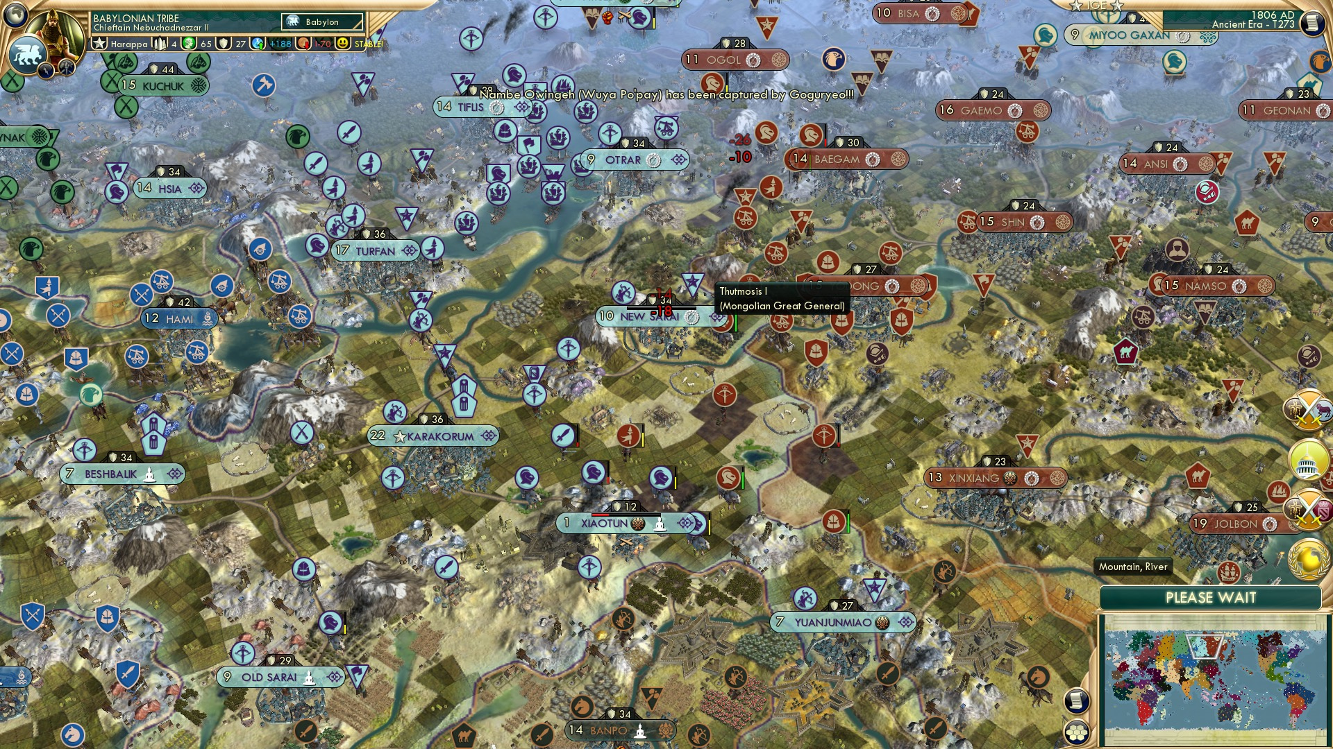 CBR In-Game Screenshot of A Pharaoh in the Land of Khans