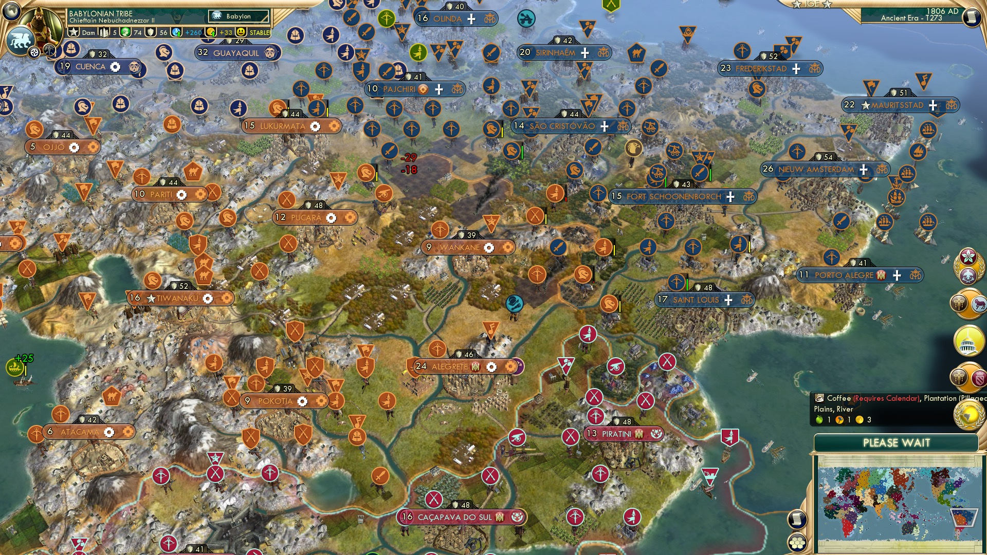 CBR In-Game Screenshot of Amazonian Stalemate