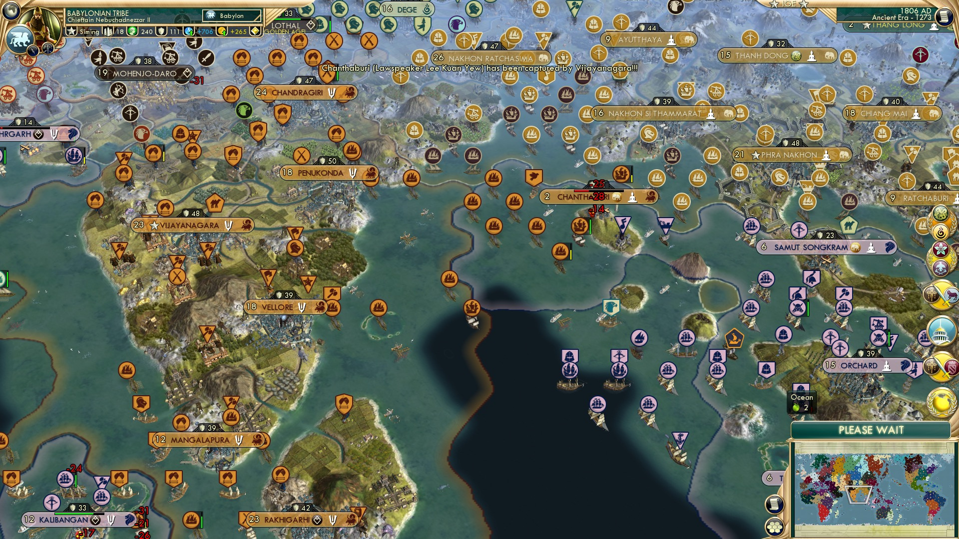 CBR In-Game Screenshot of Yew Lose