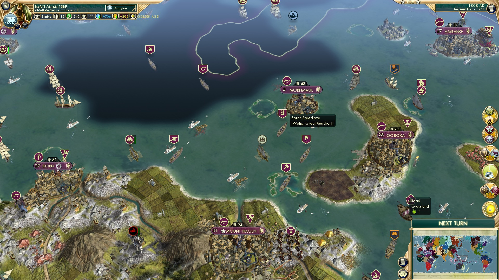 CBR In-Game Screenshot of Spreading the Love