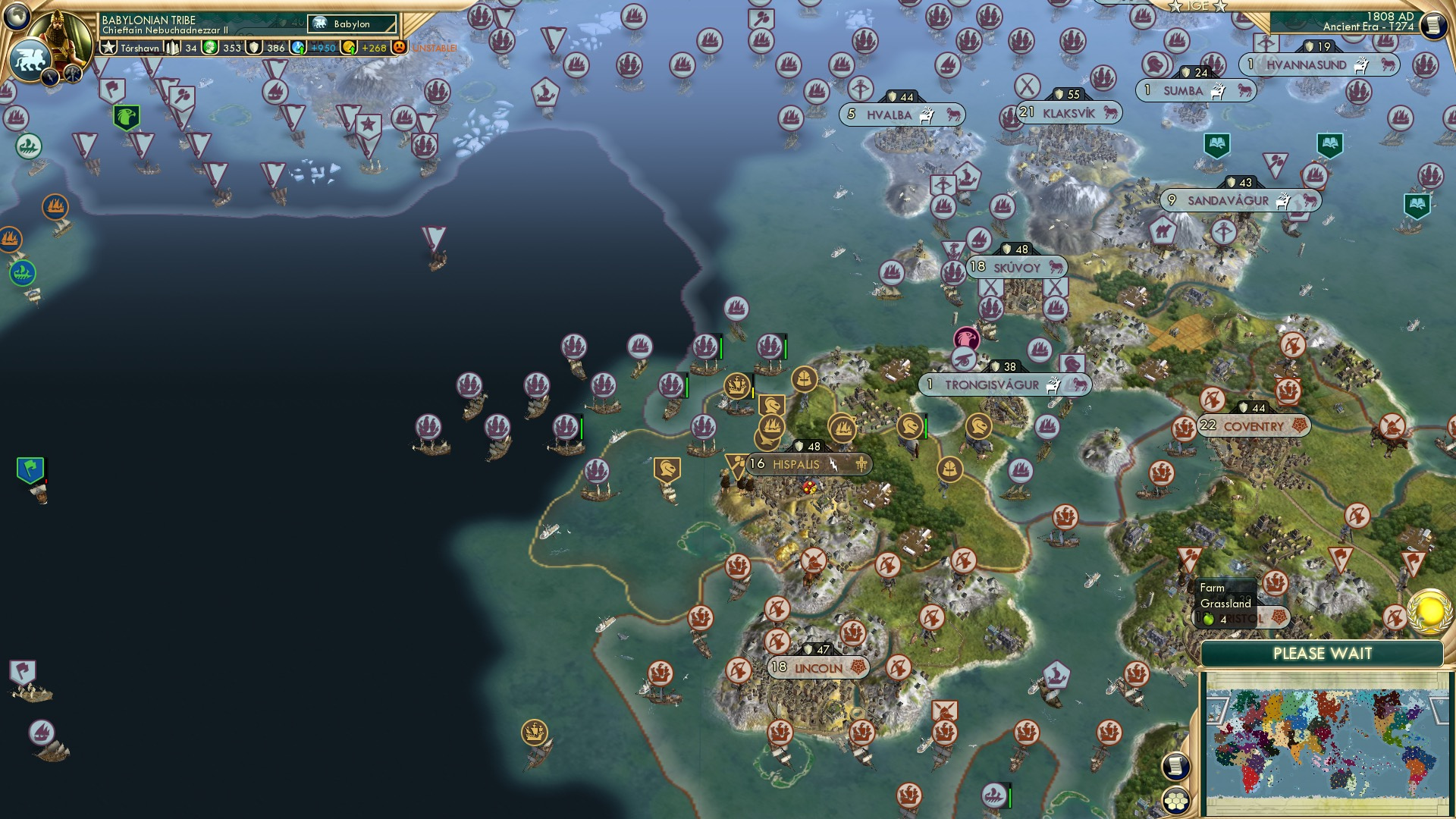 CBR In-Game Screenshot of Fallible Faroe Fleet