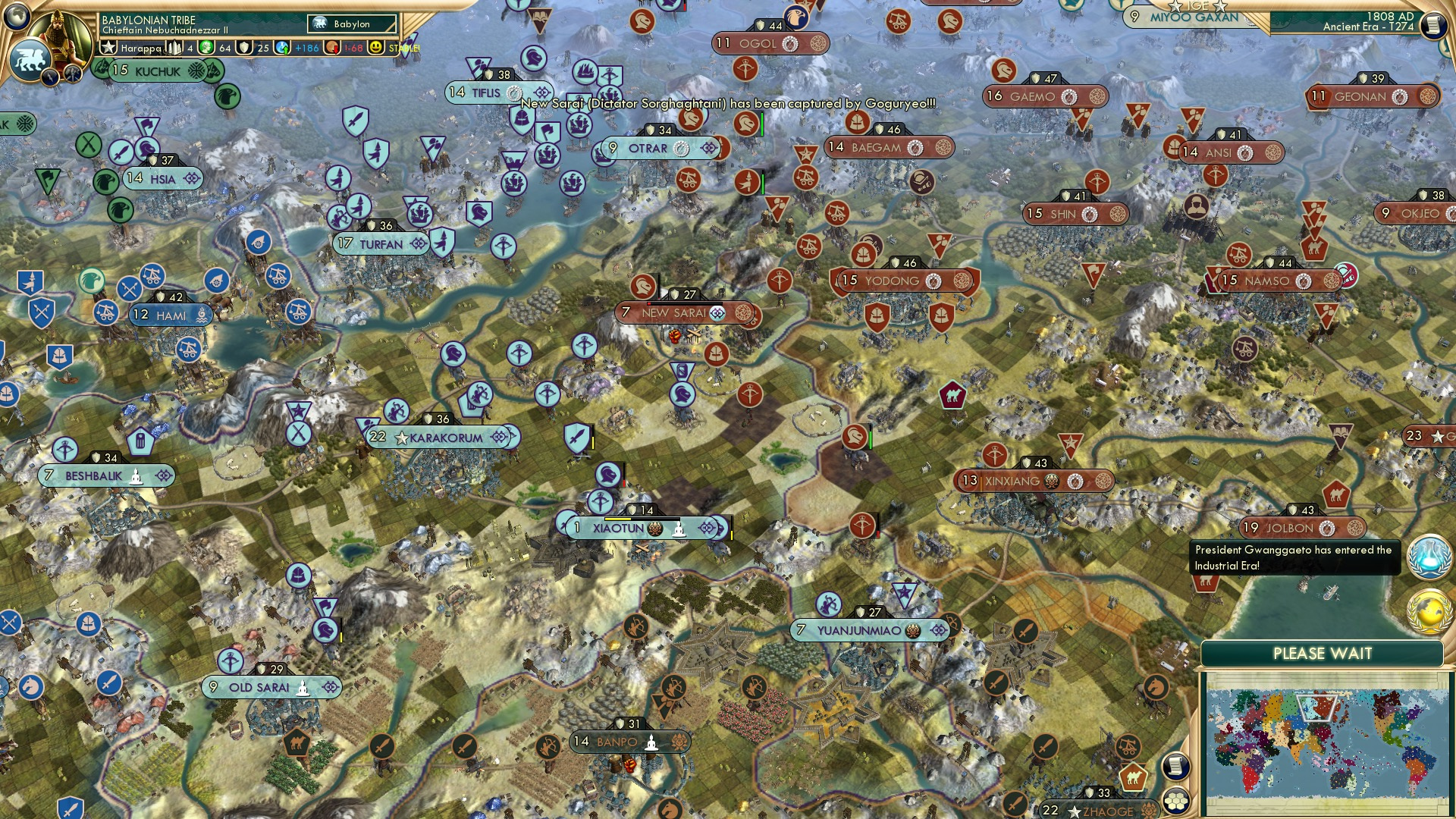 CBR In-Game Screenshot of New Conquest, New Era