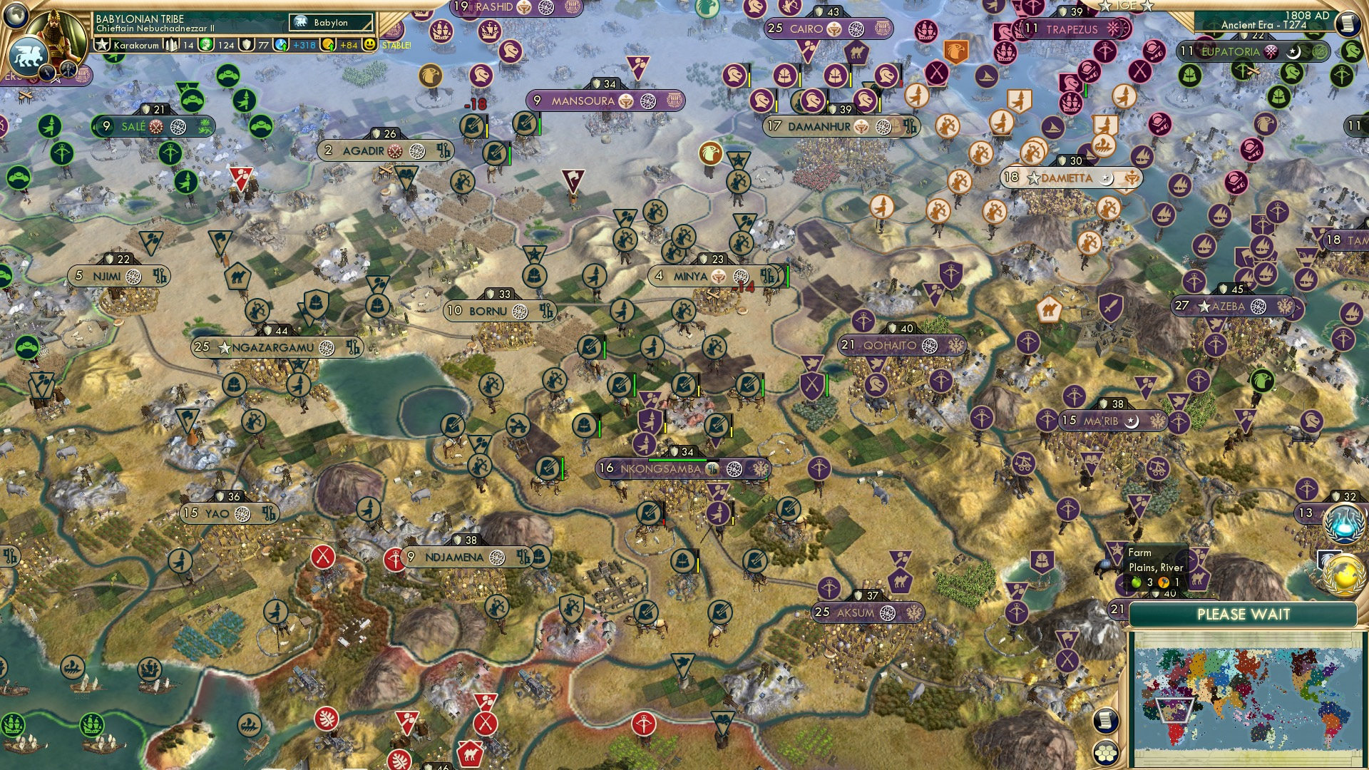 CBR In-Game Screenshot of Sleeping Saba