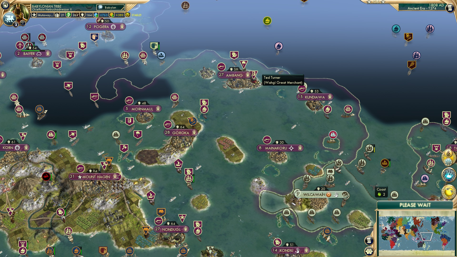 CBR In-Game Screenshot of Wahgi News Network