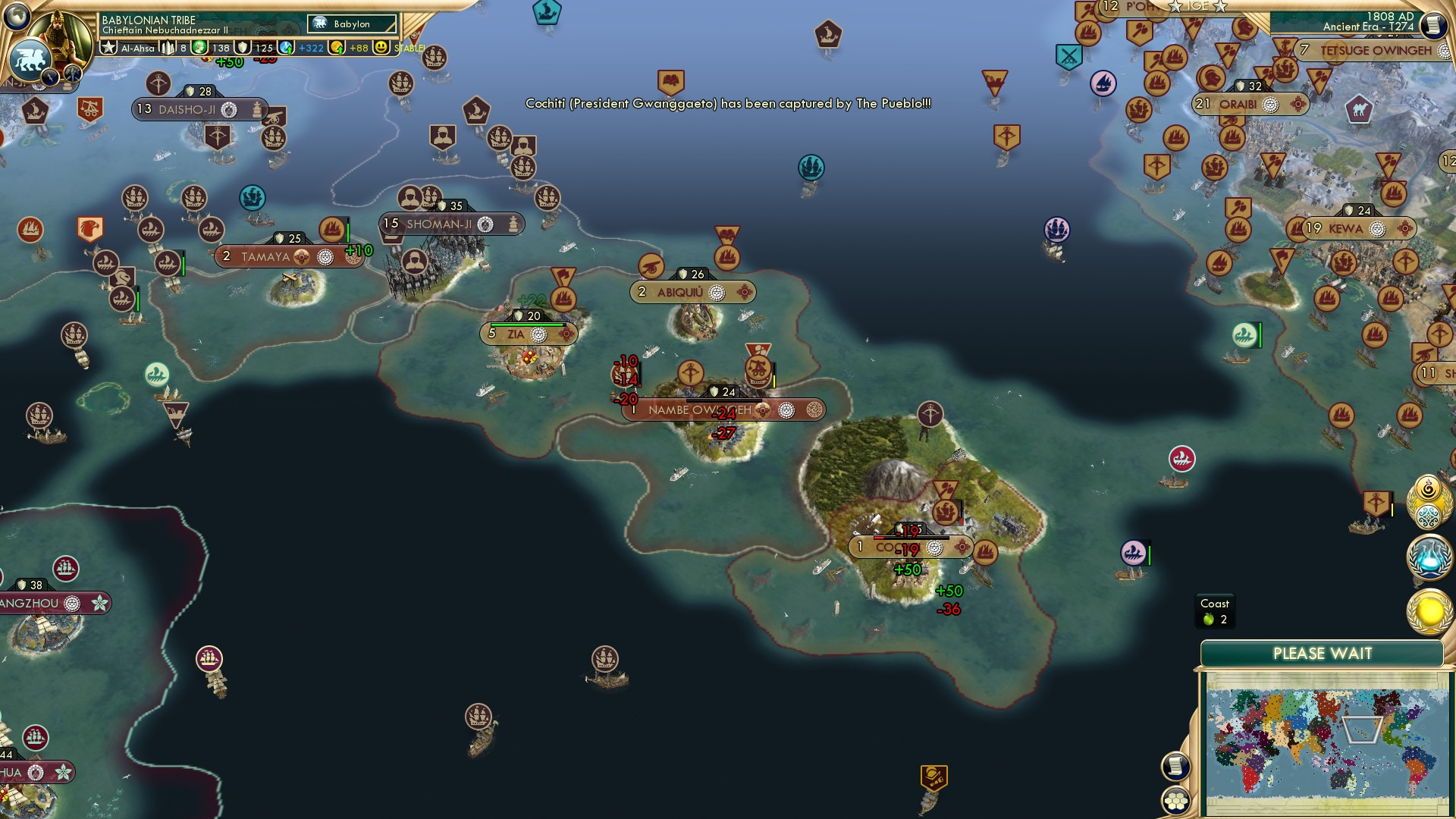 CBR In-Game Screenshot of 3-2 to Pueblo