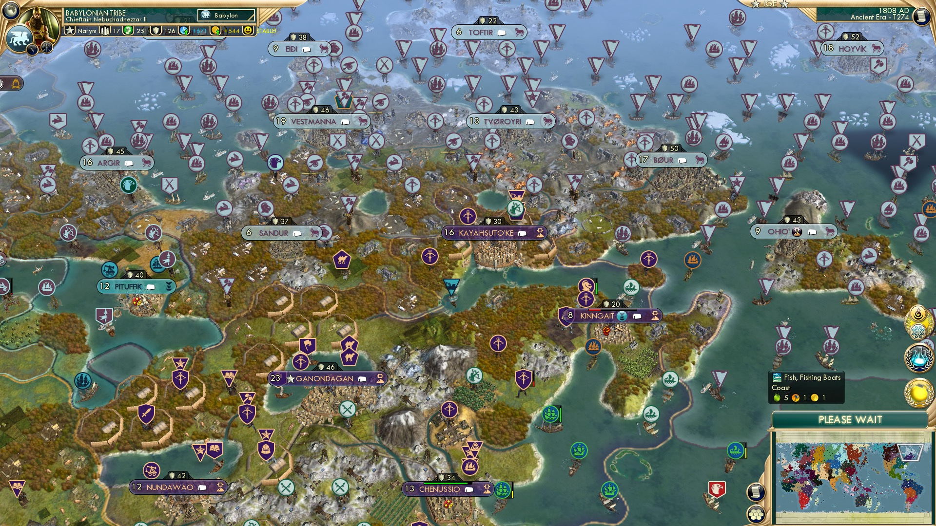 CBR In-Game Screenshot of The Fishers Outnumber the Fish