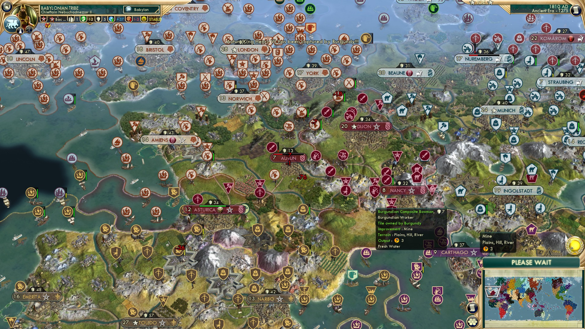 CBR In-Game Screenshot of Autun Back