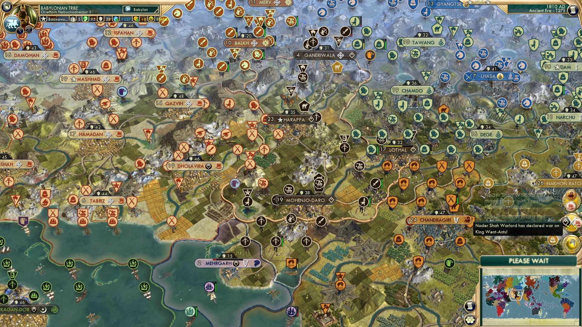 CBR In-Game Screenshot of Anti-Harappan Coalition