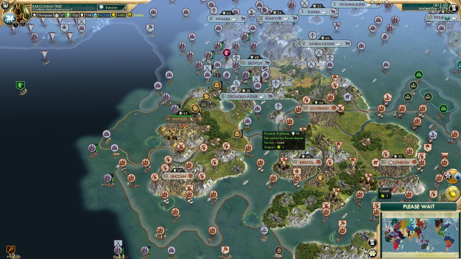 CBR In-Game Screenshot of The Goths of Connacht