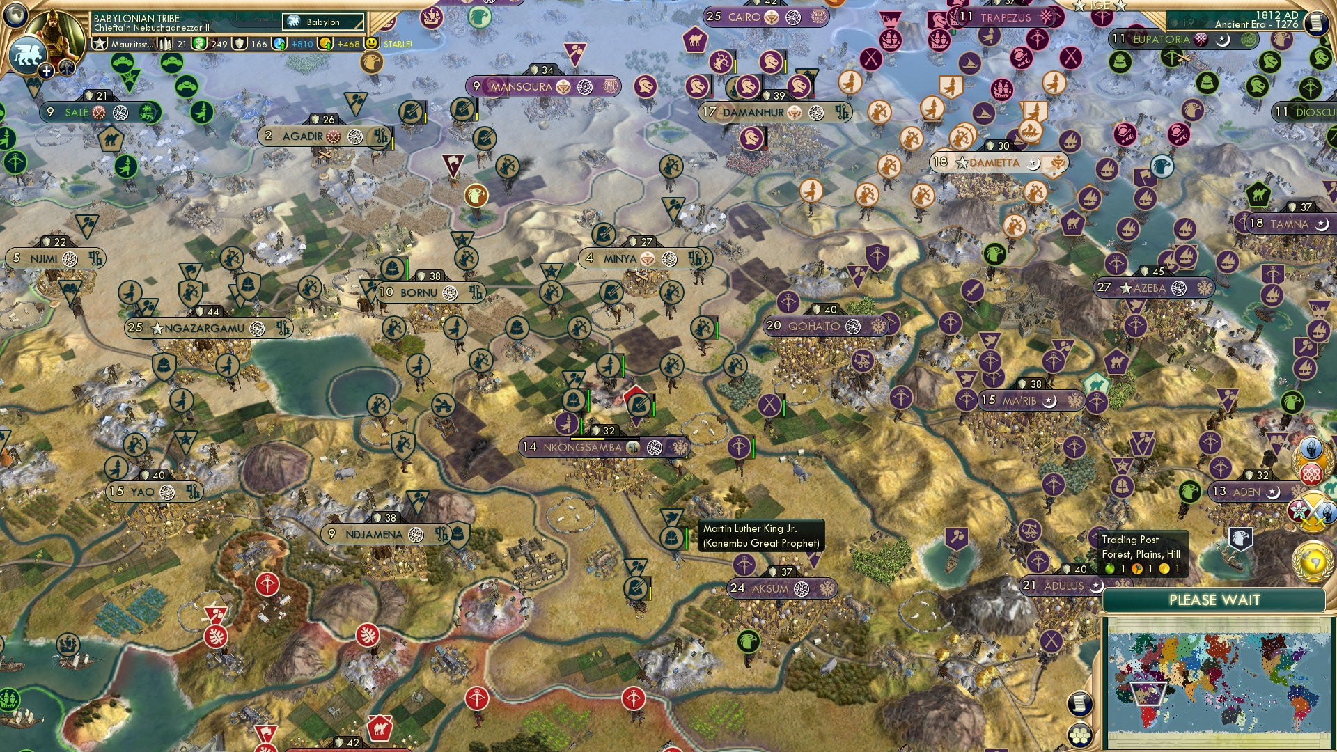 CBR In-Game Screenshot of Idris Has a Dream