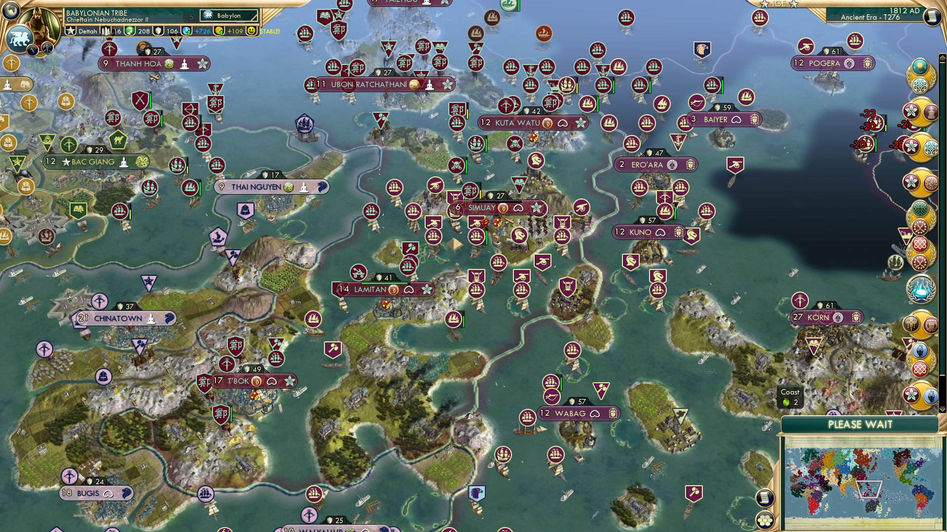 CBR In-Game Screenshot of The Tie Ren Stands Alone in Simuay