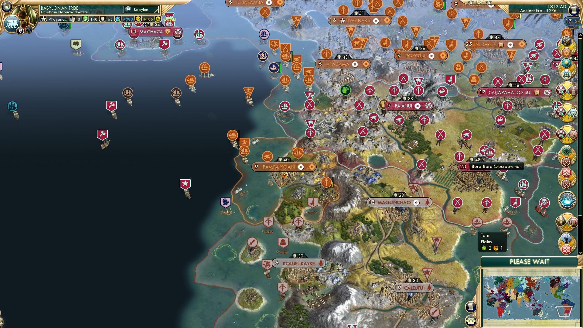 CBR In-Game Screenshot of Patagonian Dwarves