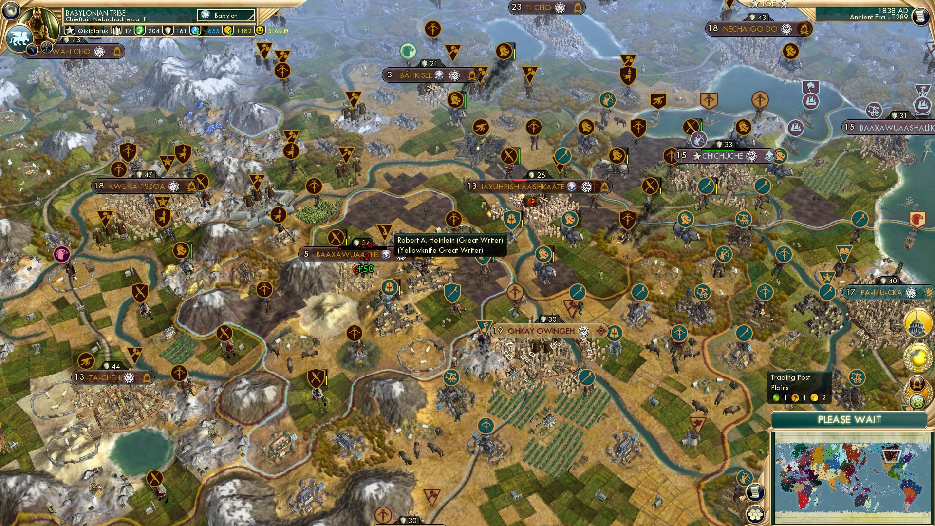 CBR In-Game Screenshot of Centennial