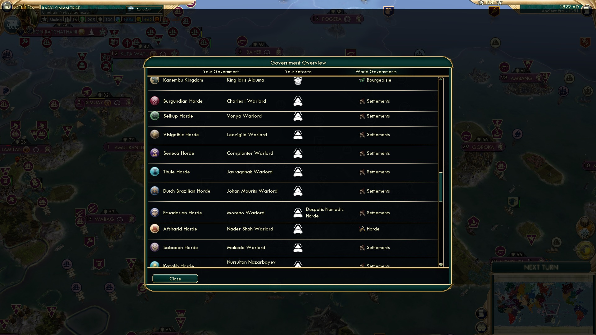 CBR In-Game Screenshot of neljä