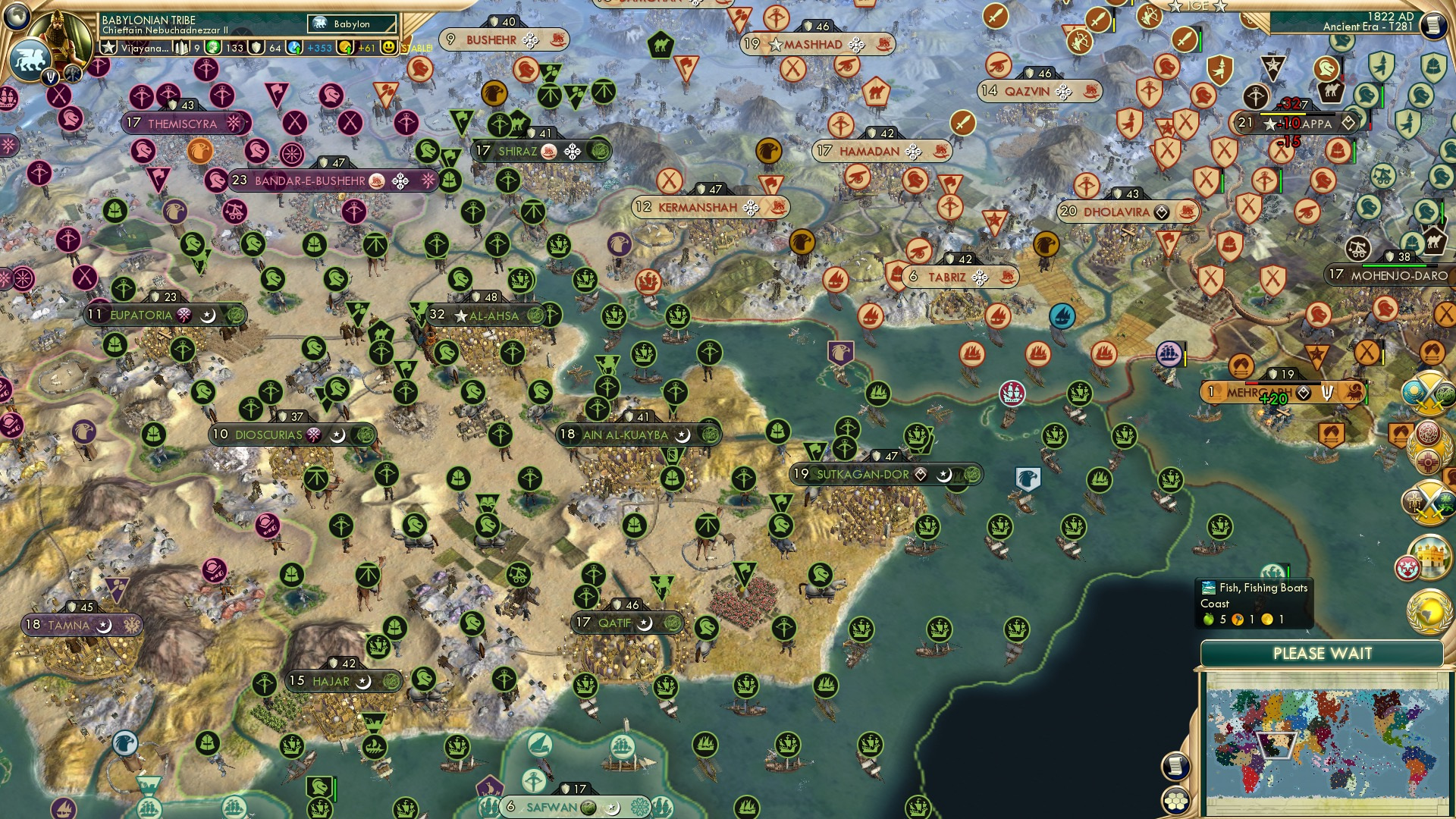 CBR In-Game Screenshot of Wasted potential