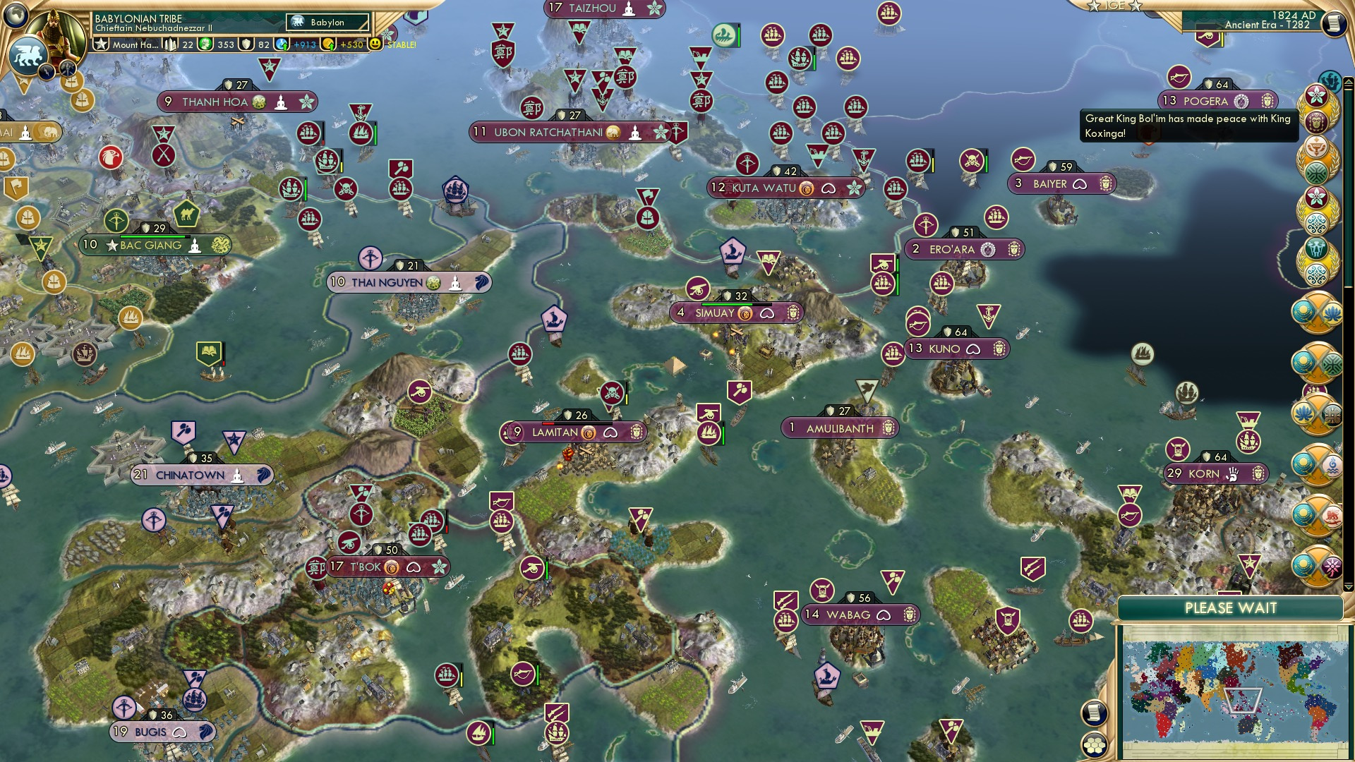 CBR In-Game Screenshot of A new victim holds the cursed city…