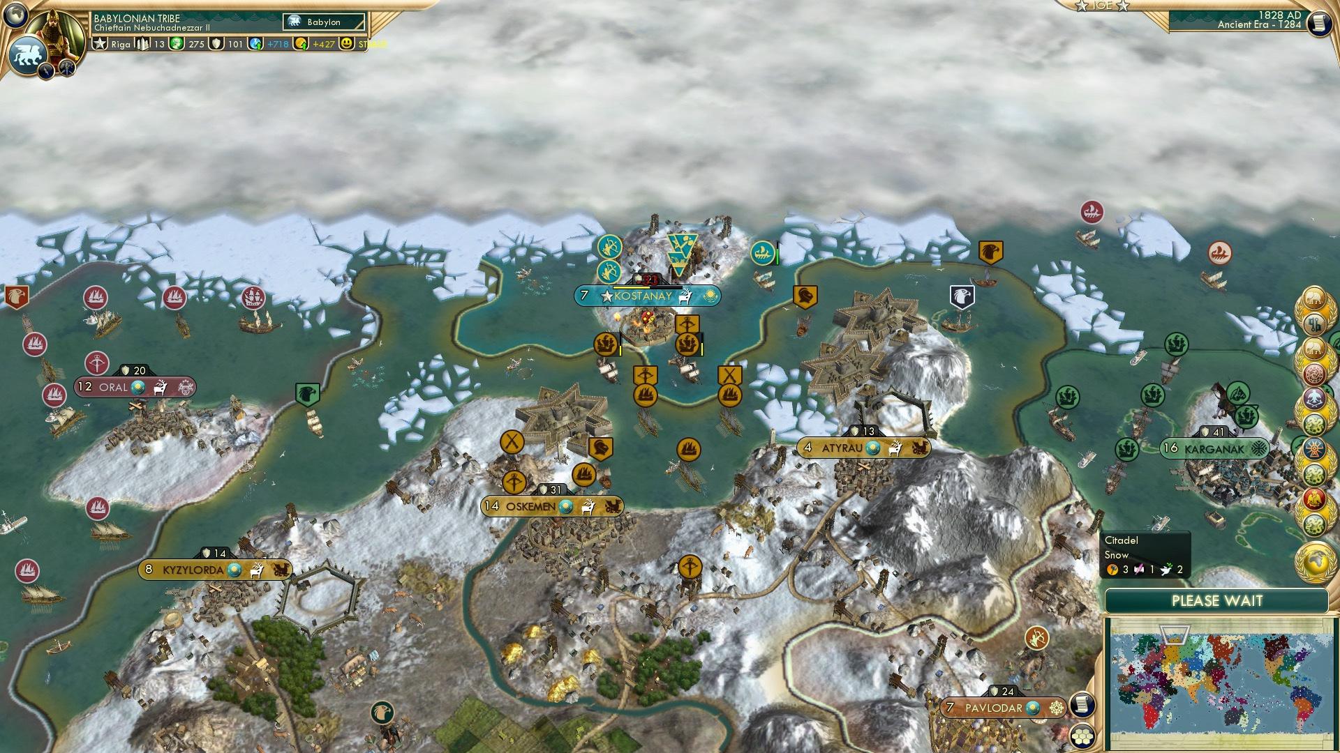 CBR In-Game Screenshot of Proceed.