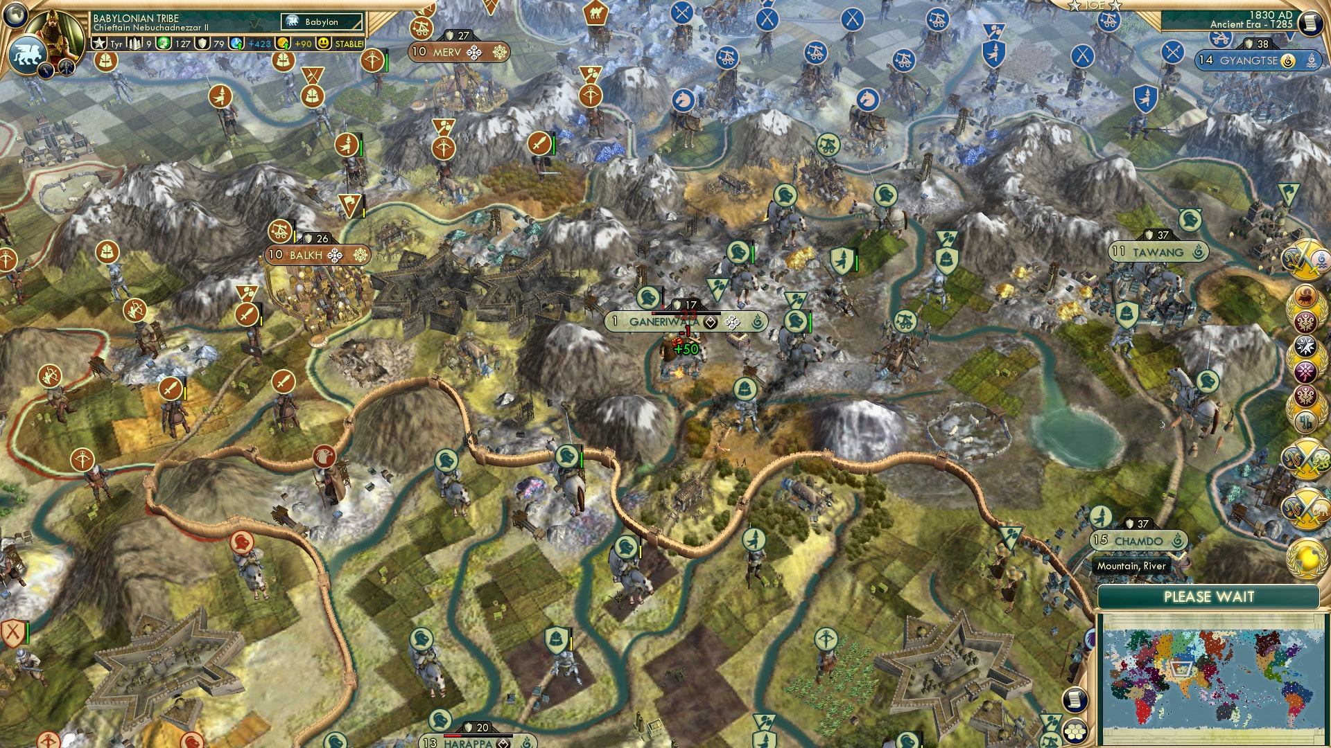 CBR In-Game Screenshot of The poor man's gate and the palaces of kings…