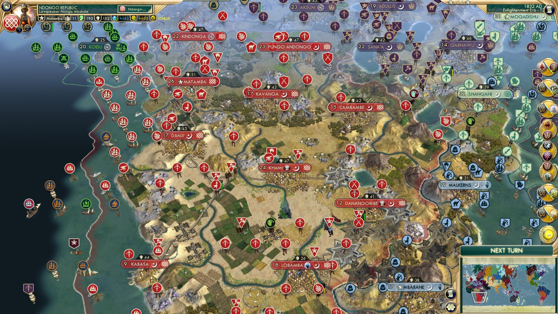 CBR In-Game Screenshot of Ndongo