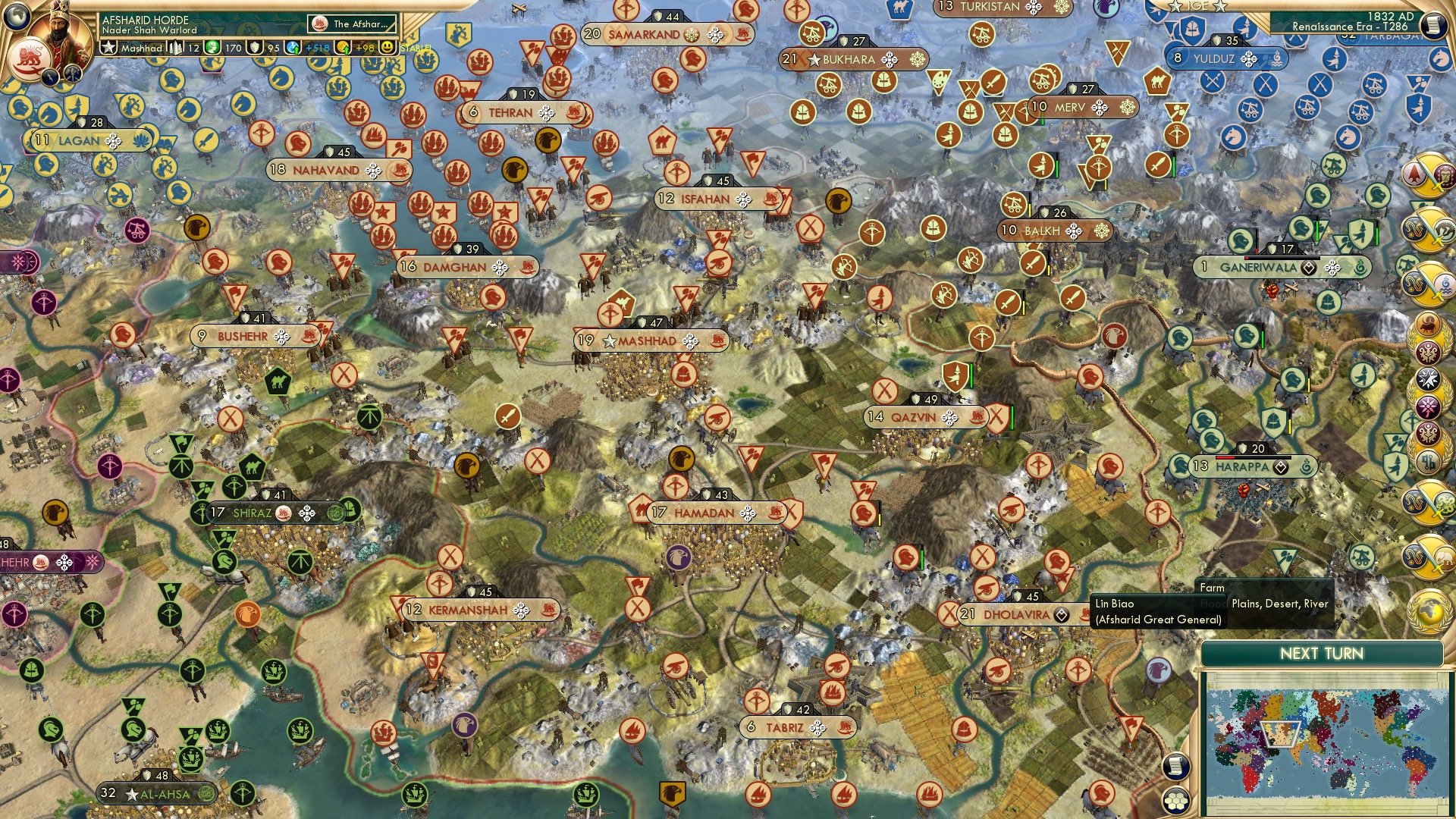 CBR In-Game Screenshot of A poor omen