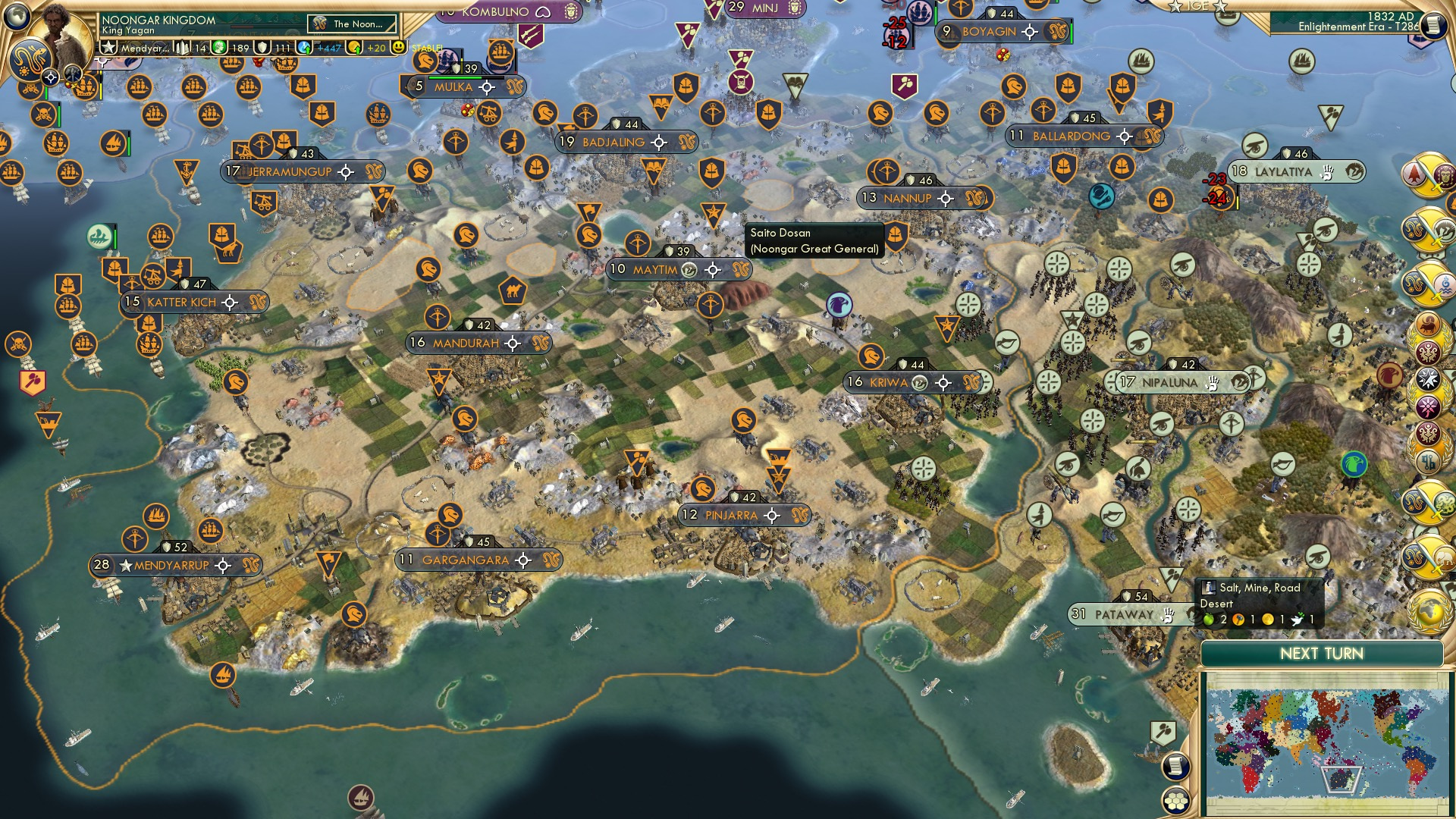 CBR In-Game Screenshot of Umpteenth round