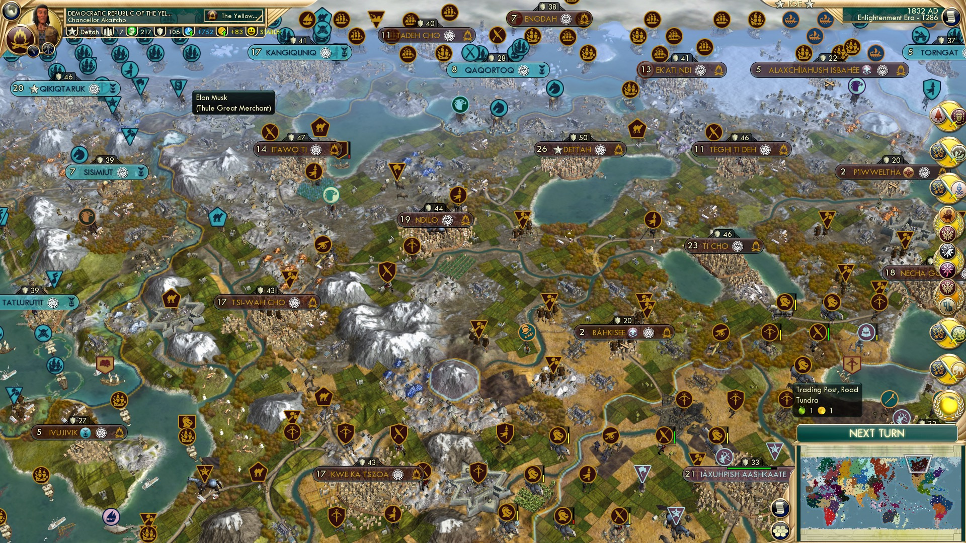 CBR In-Game Screenshot of I love Yellowknives!