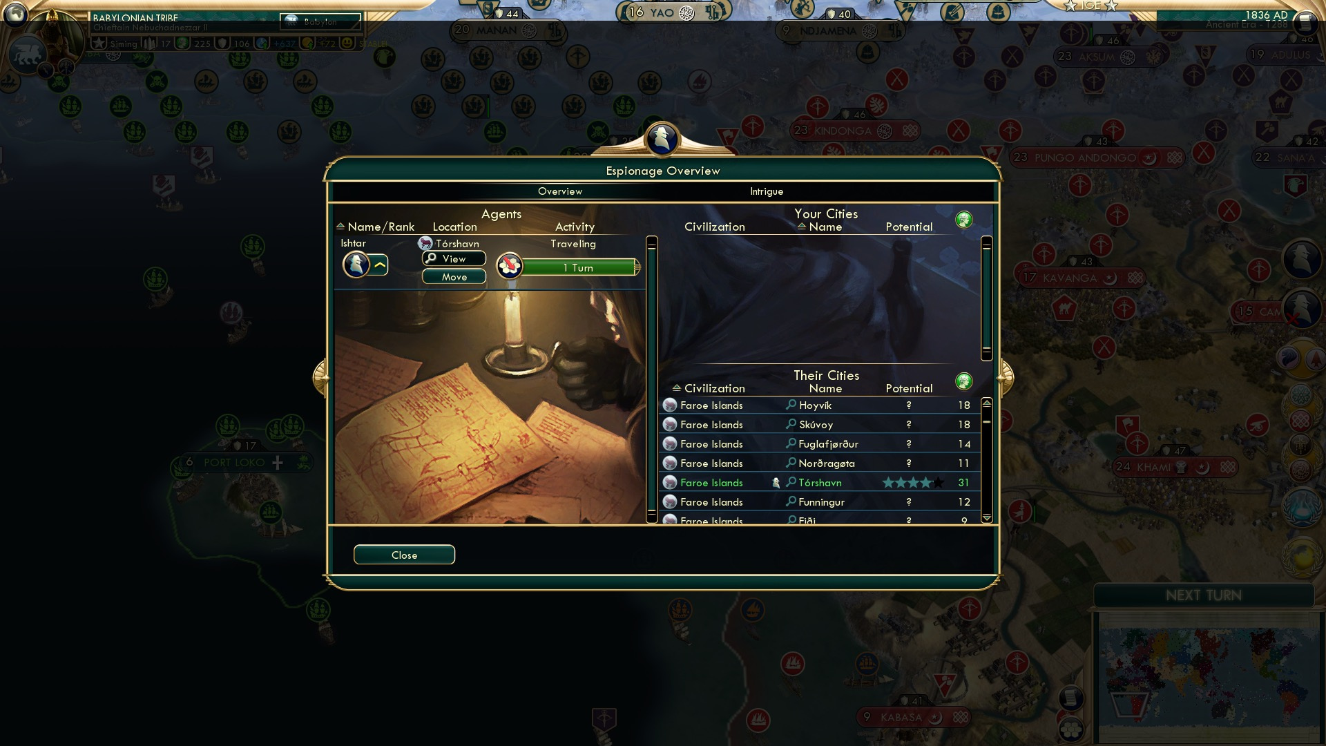 CBR In-Game Screenshot of Migratory spy