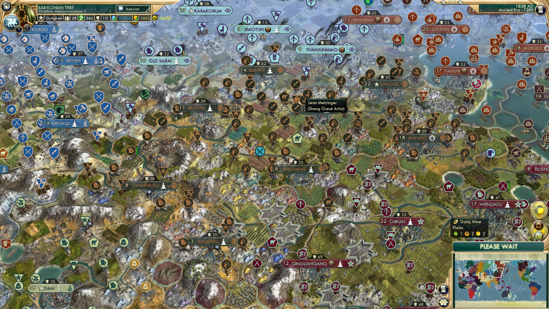 CBR In-Game Screenshot of They could match a top 10 civ with this tech! (real)