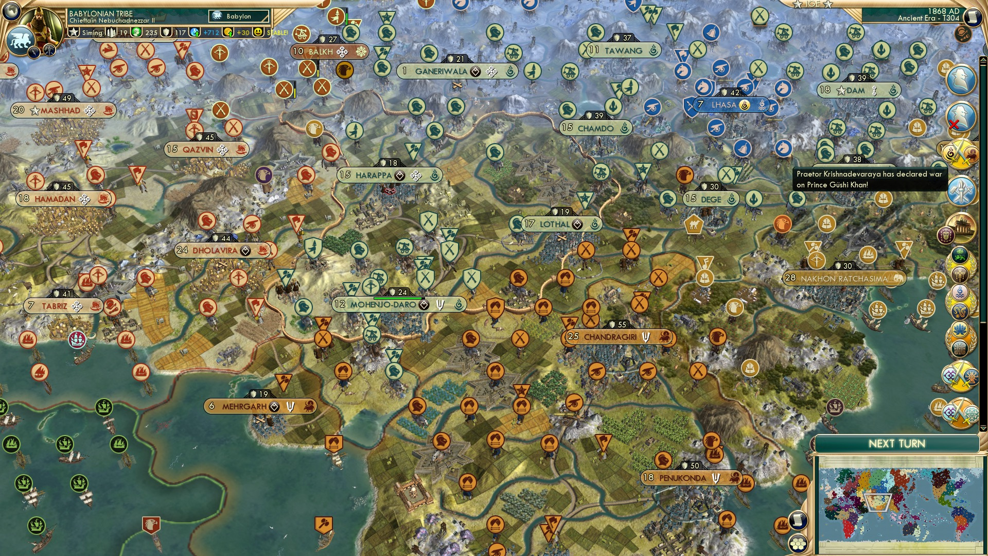 CBR In-Game Screenshot of The Ganges Campaign