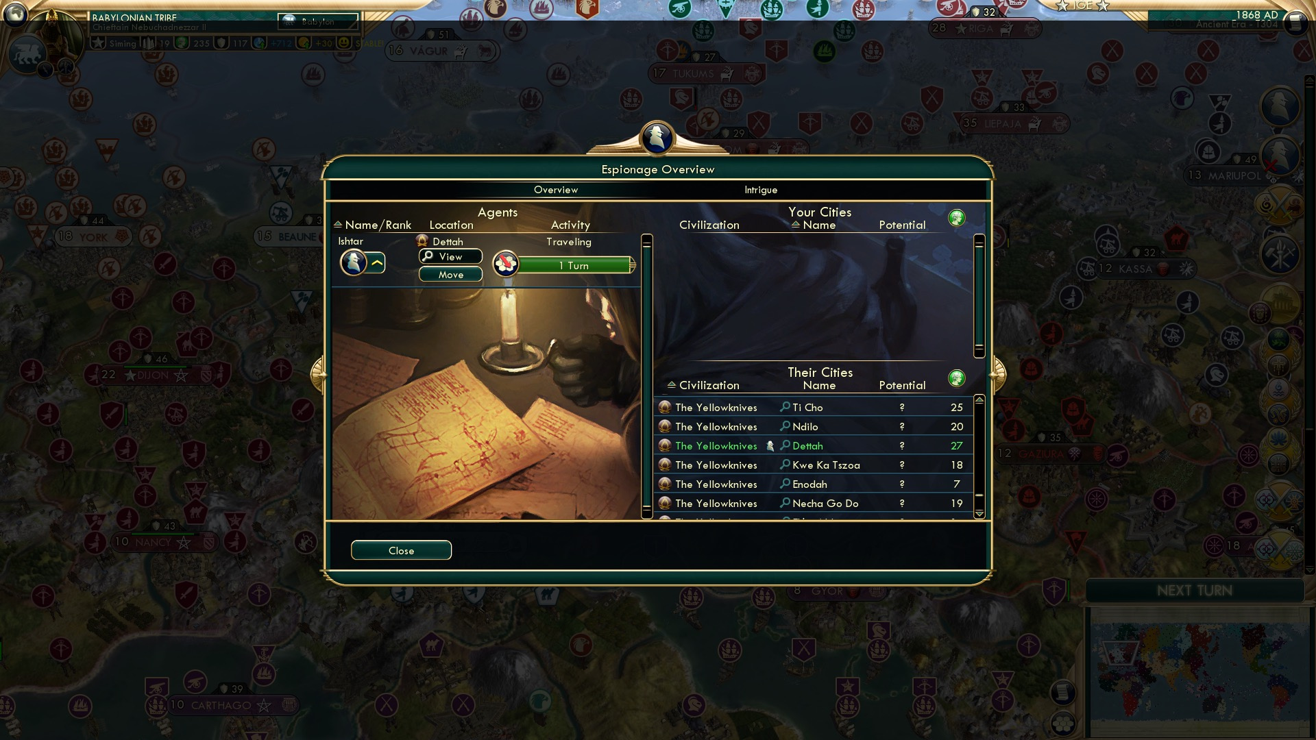 CBR In-Game Screenshot of To The Kings Of America