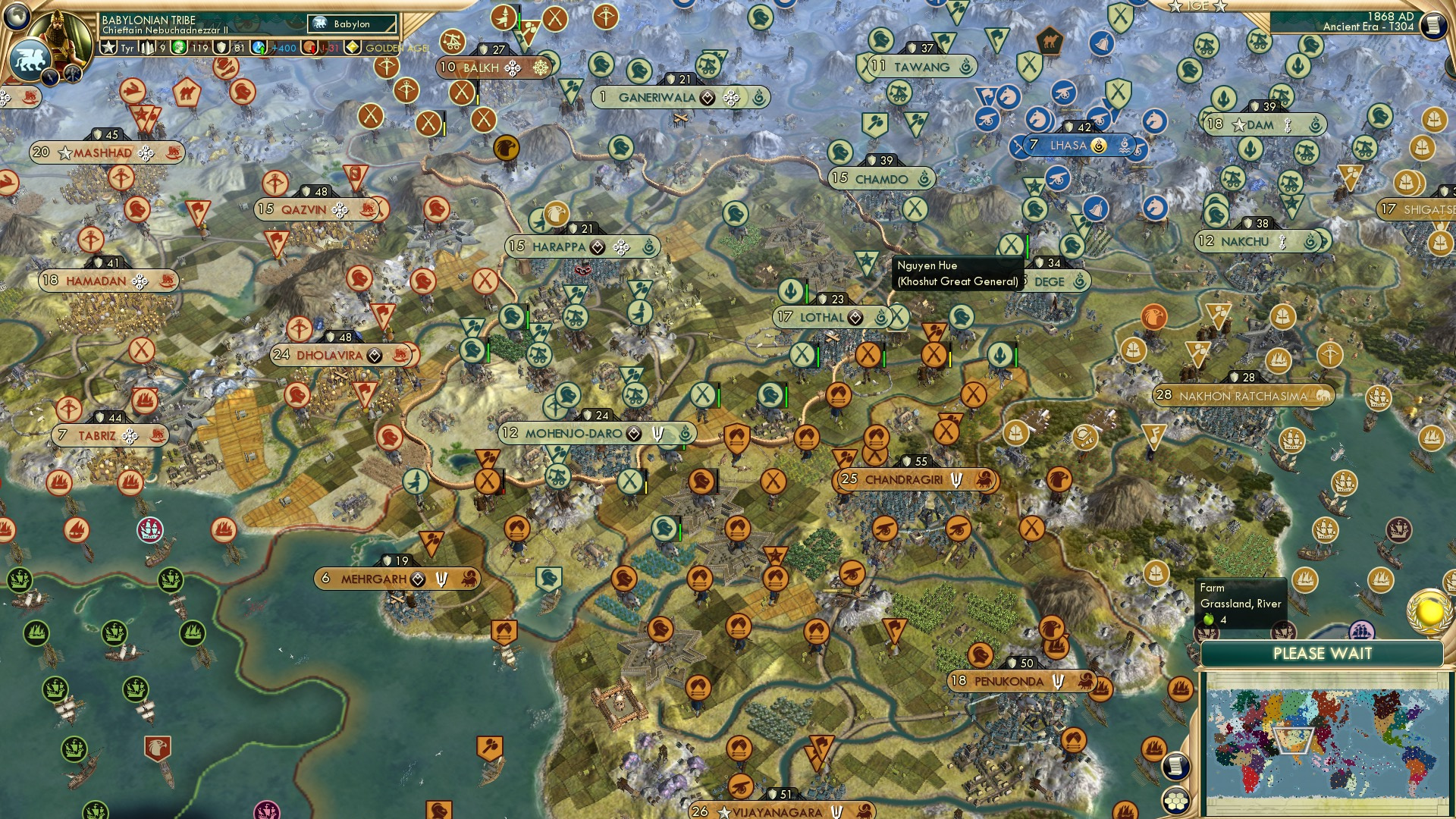 CBR In-Game Screenshot of New Fortunes