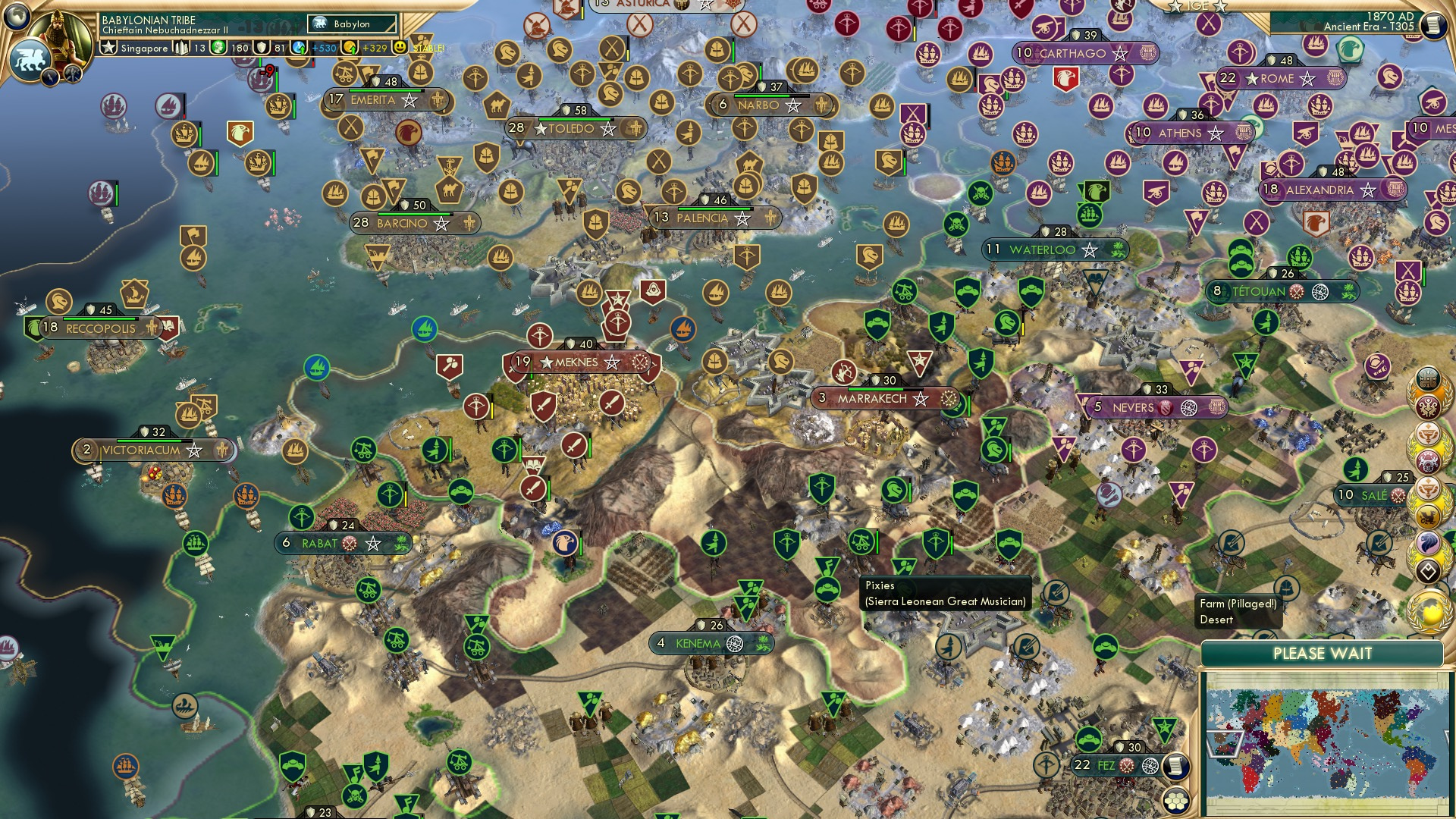 CBR In-Game Screenshot of Paint The Town Blue