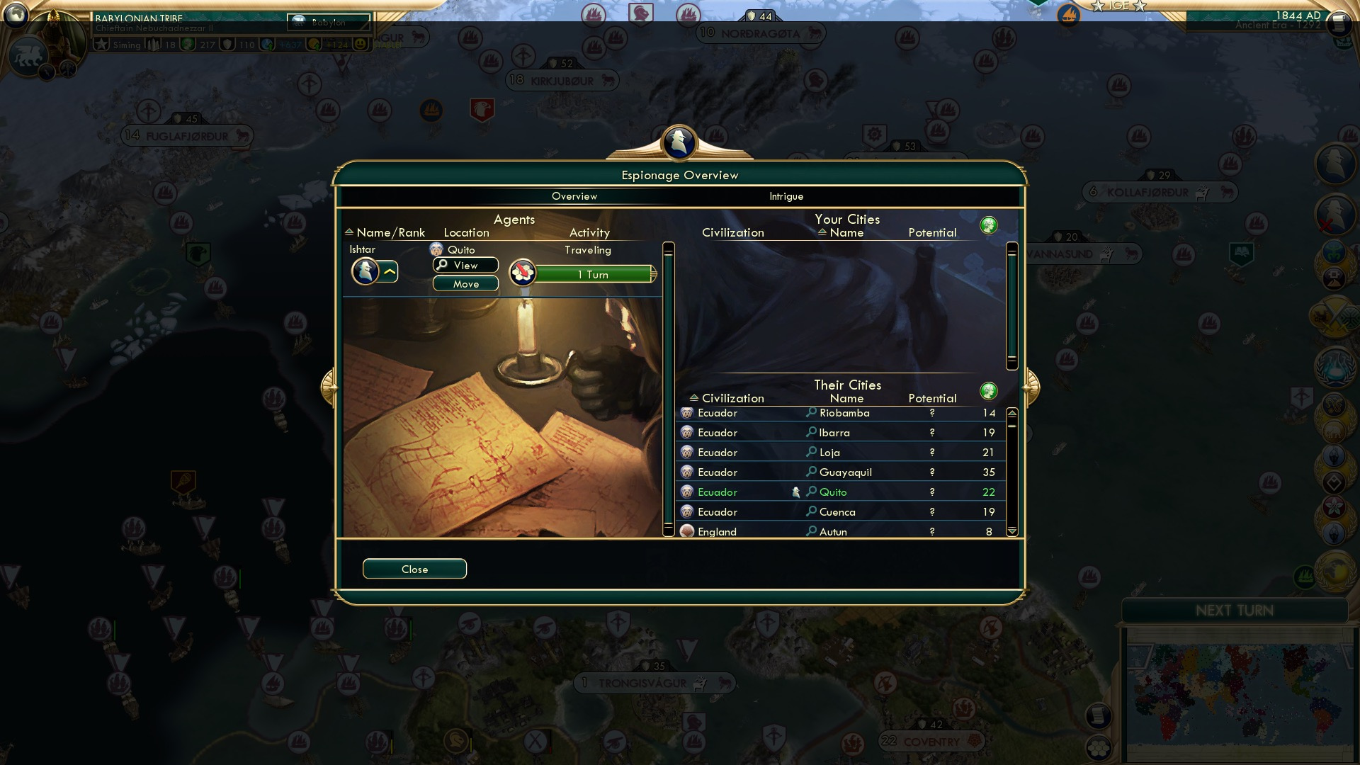 CBR In-Game Screenshot of Time To Quito