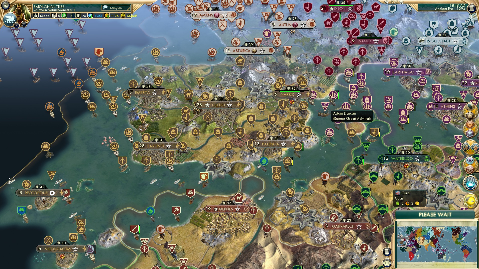 CBR In-Game Screenshot of WHAT? FLEETS? DUNCAN!