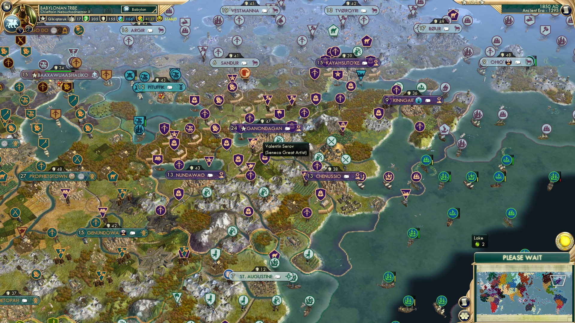 CBR In-Game Screenshot of Portrait Of The Great Cornplanter