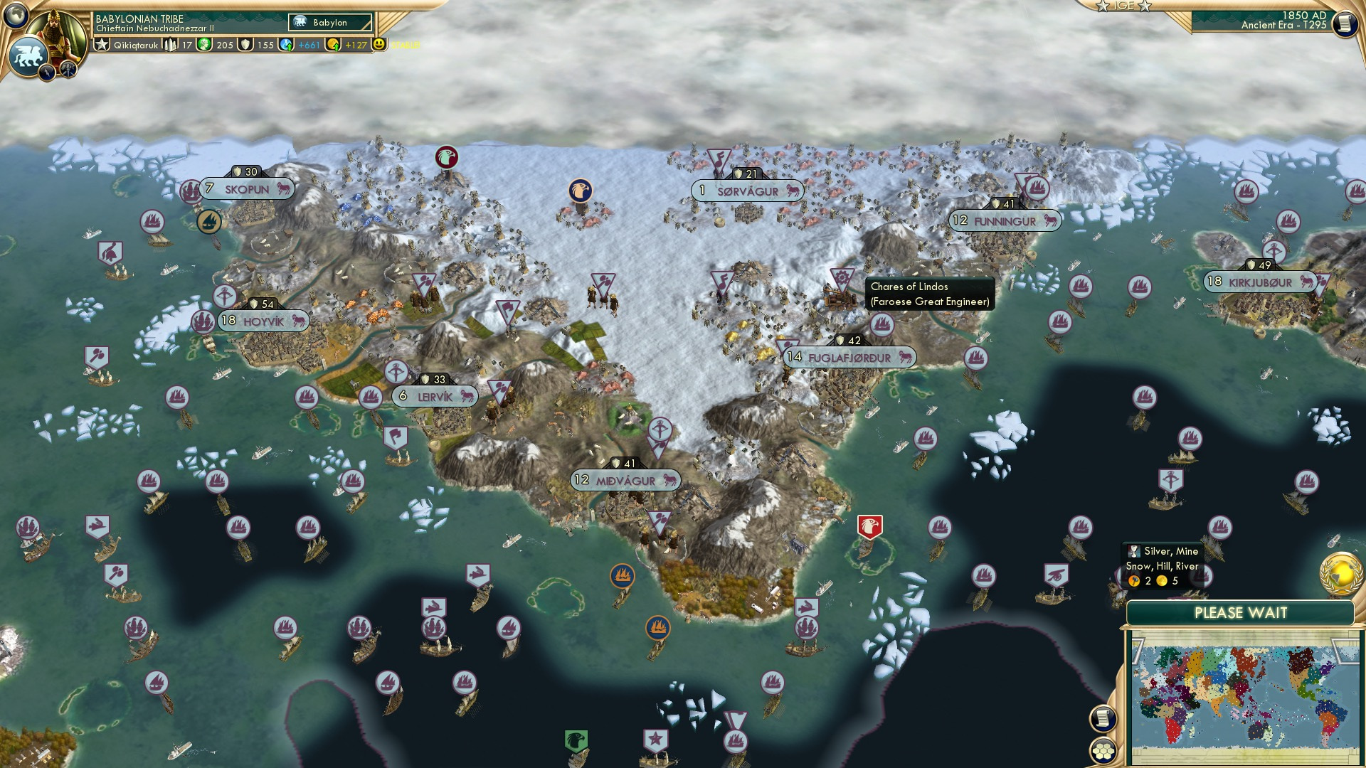 CBR In-Game Screenshot of A Man Overlooking All