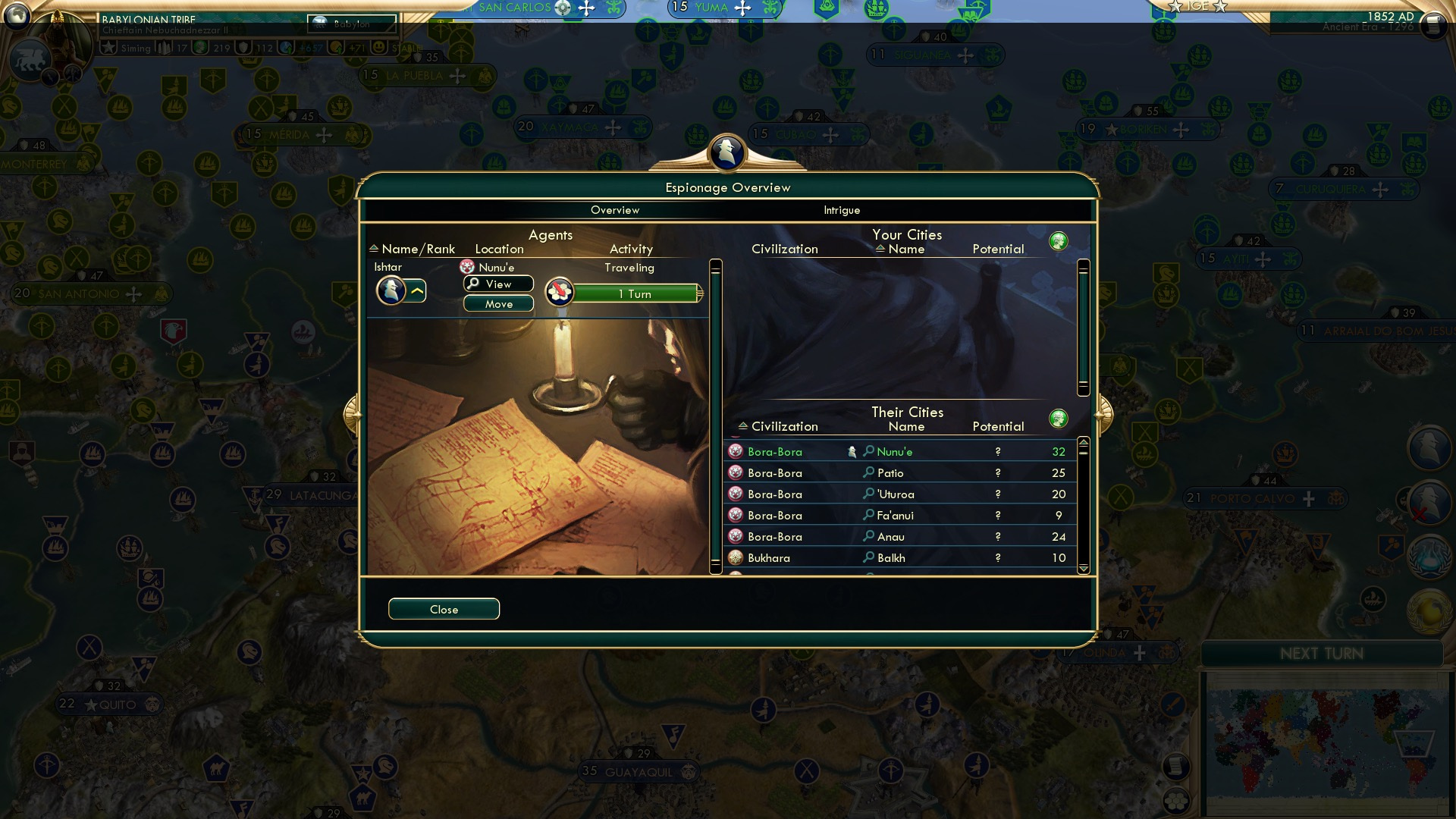 CBR In-Game Screenshot of Nunu’e Business