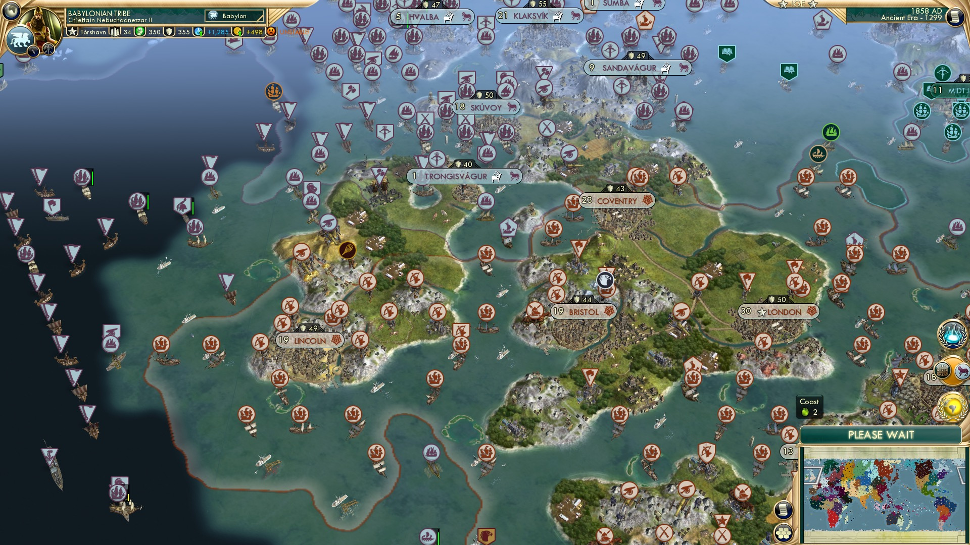 CBR In-Game Screenshot of Scorched Earth