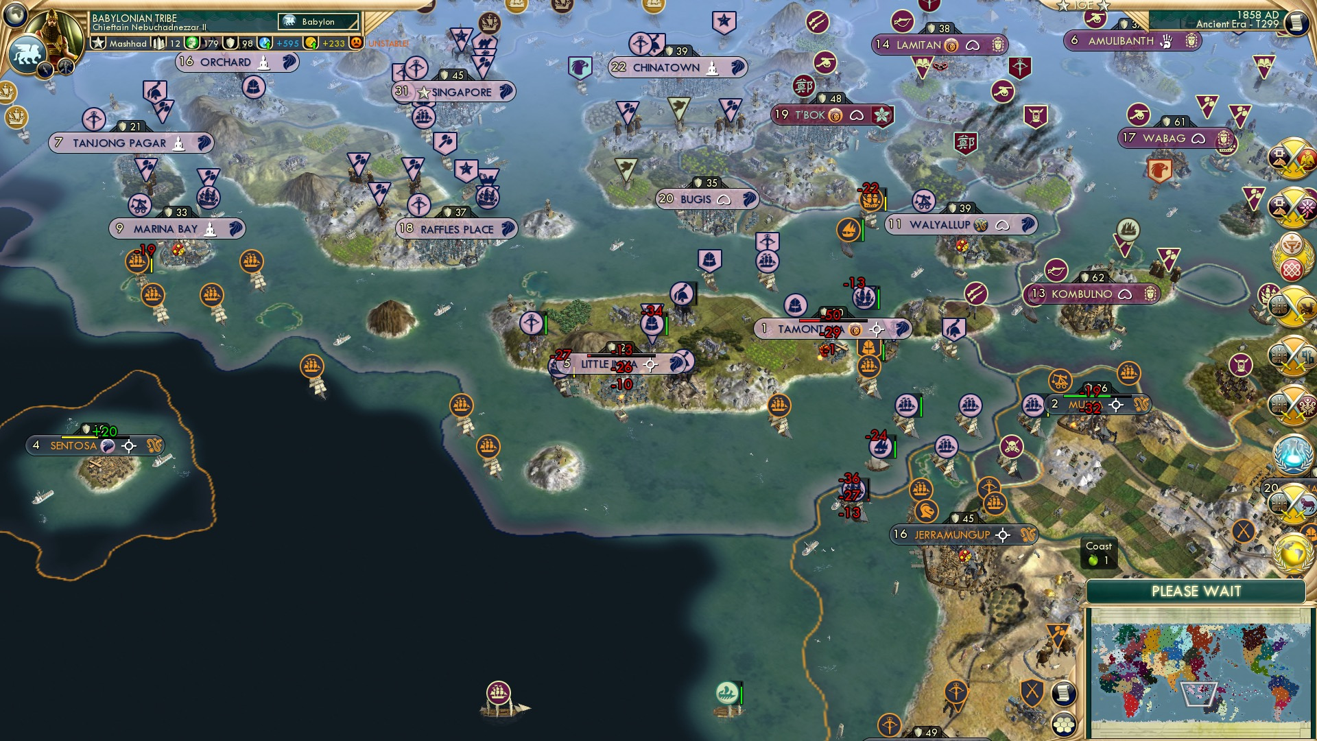 CBR In-Game Screenshot of Ghost Ships