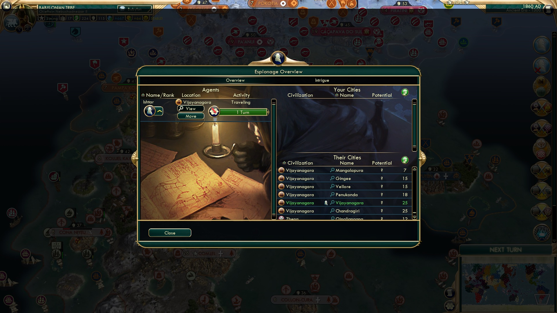 CBR In-Game Screenshot of Bigger India