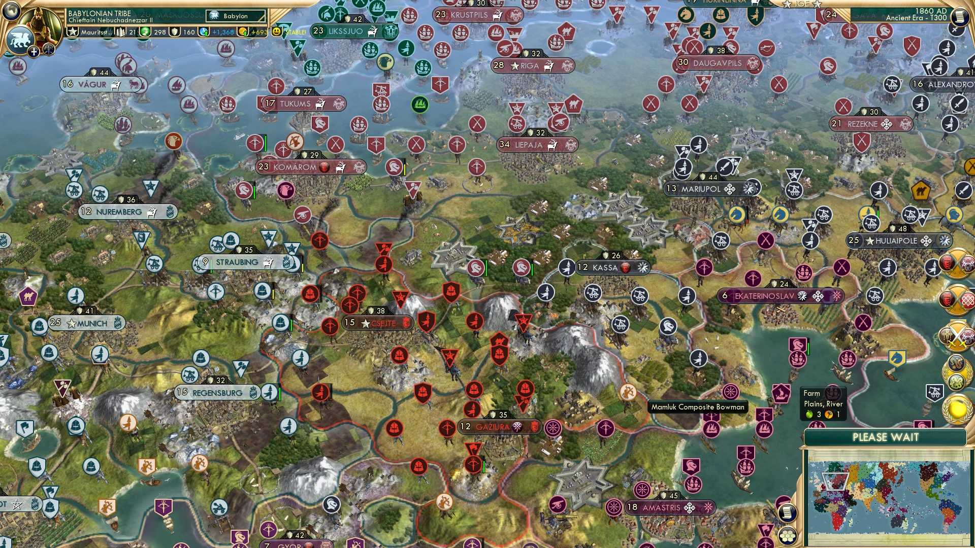 CBR In-Game Screenshot of Ao No Waltz