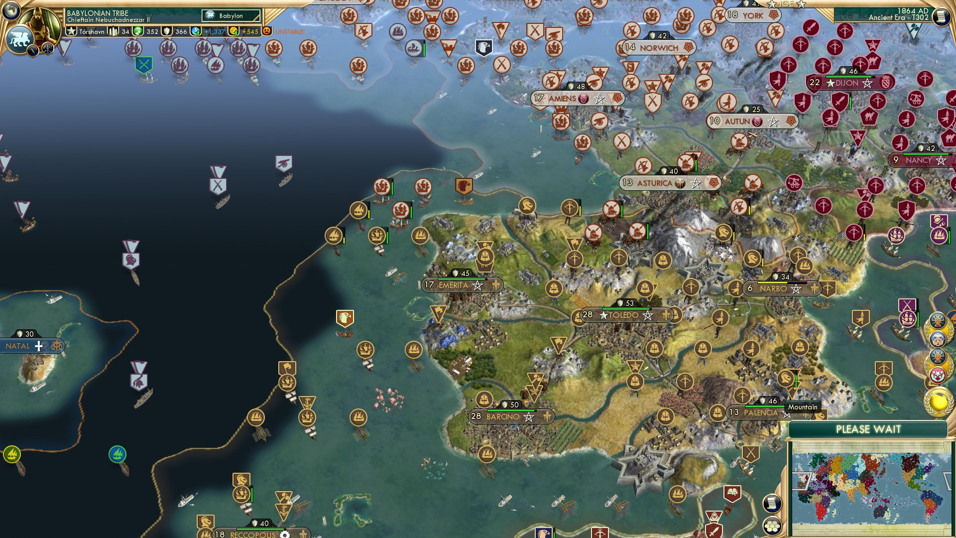 CBR In-Game Screenshot of The British Bash