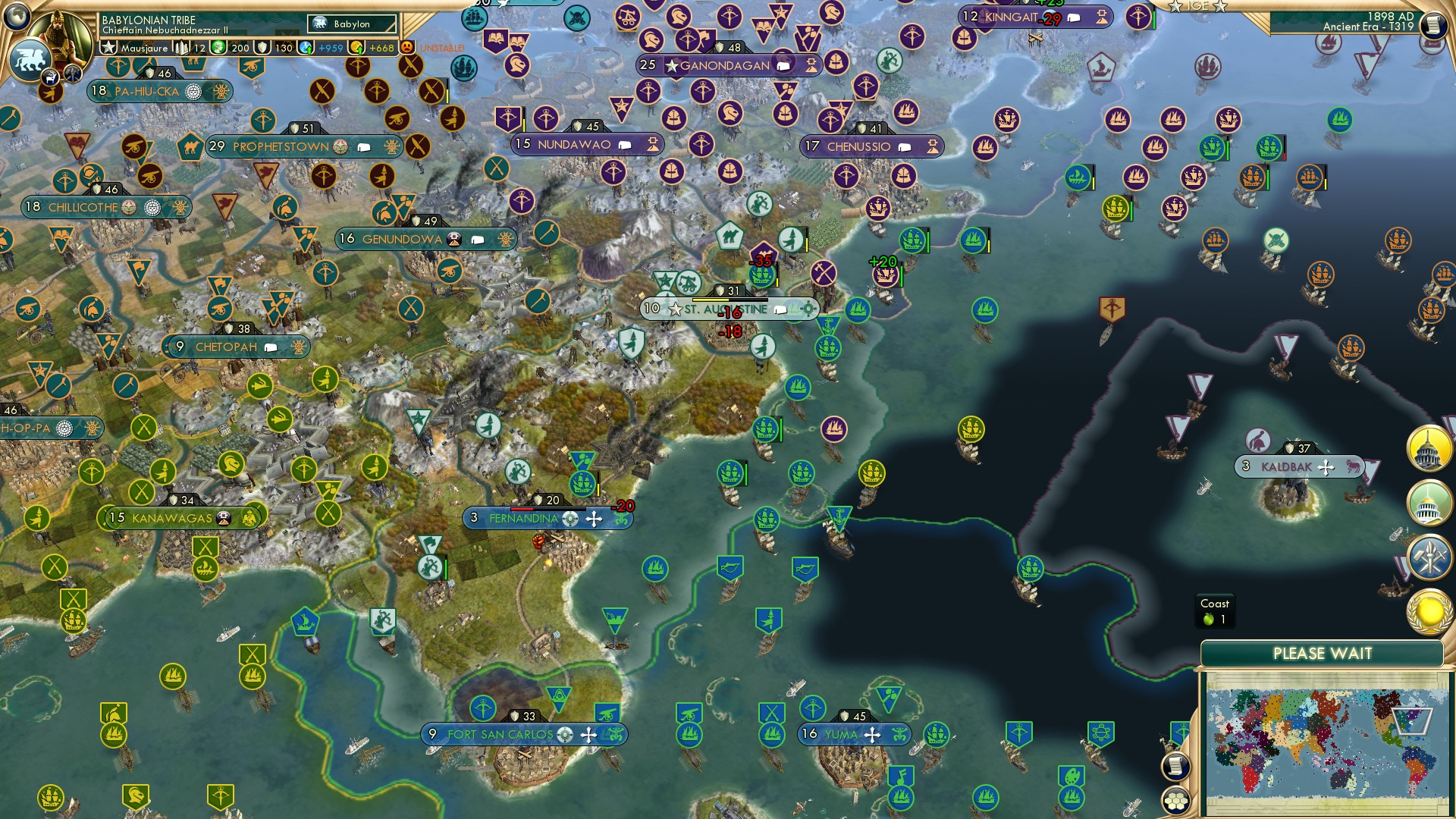 CBR In-Game Screenshot of Should Have Planted Those Generals Down