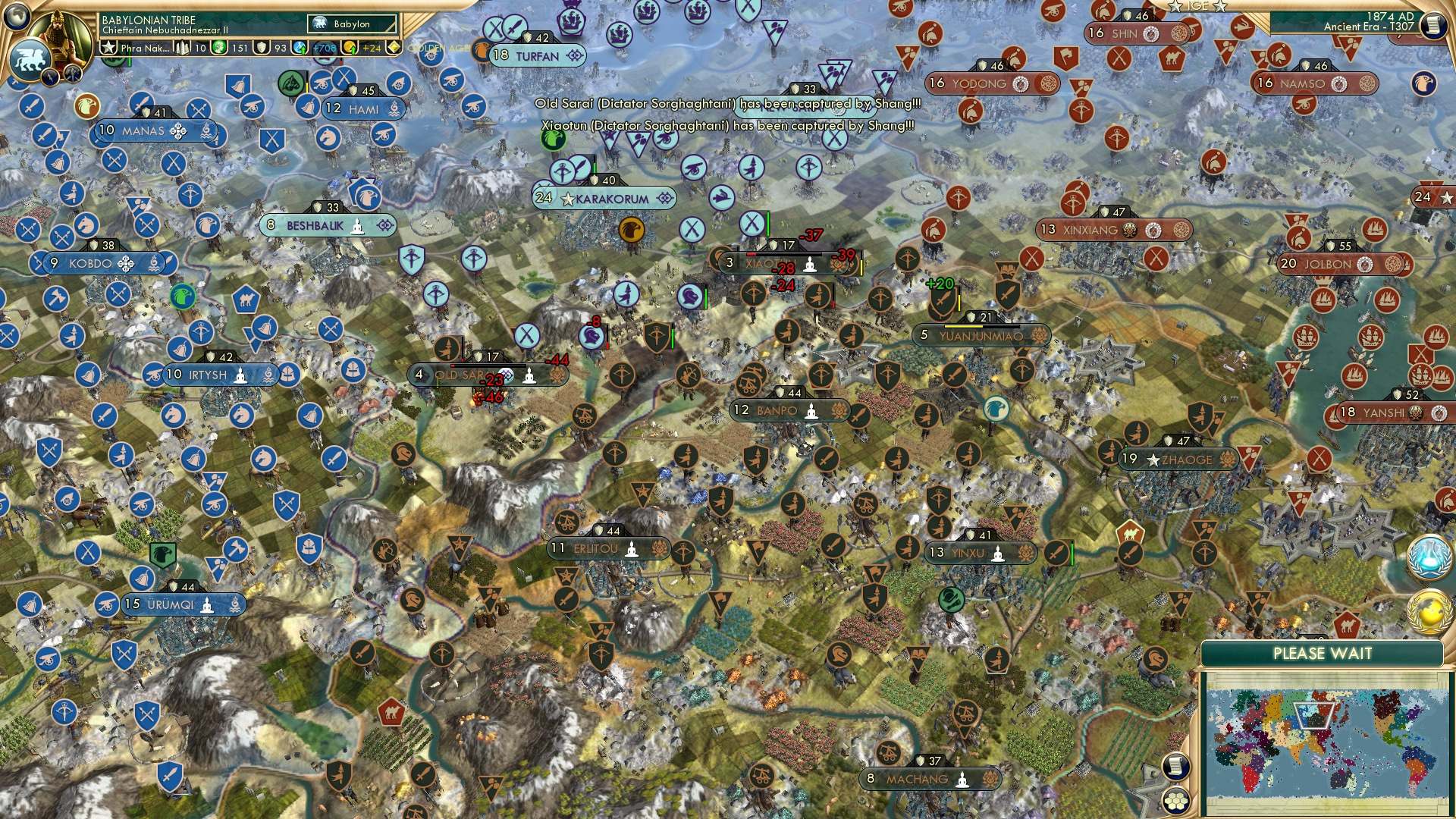 CBR In-Game Screenshot of This Would Never Happen To New Sarai, Would It?