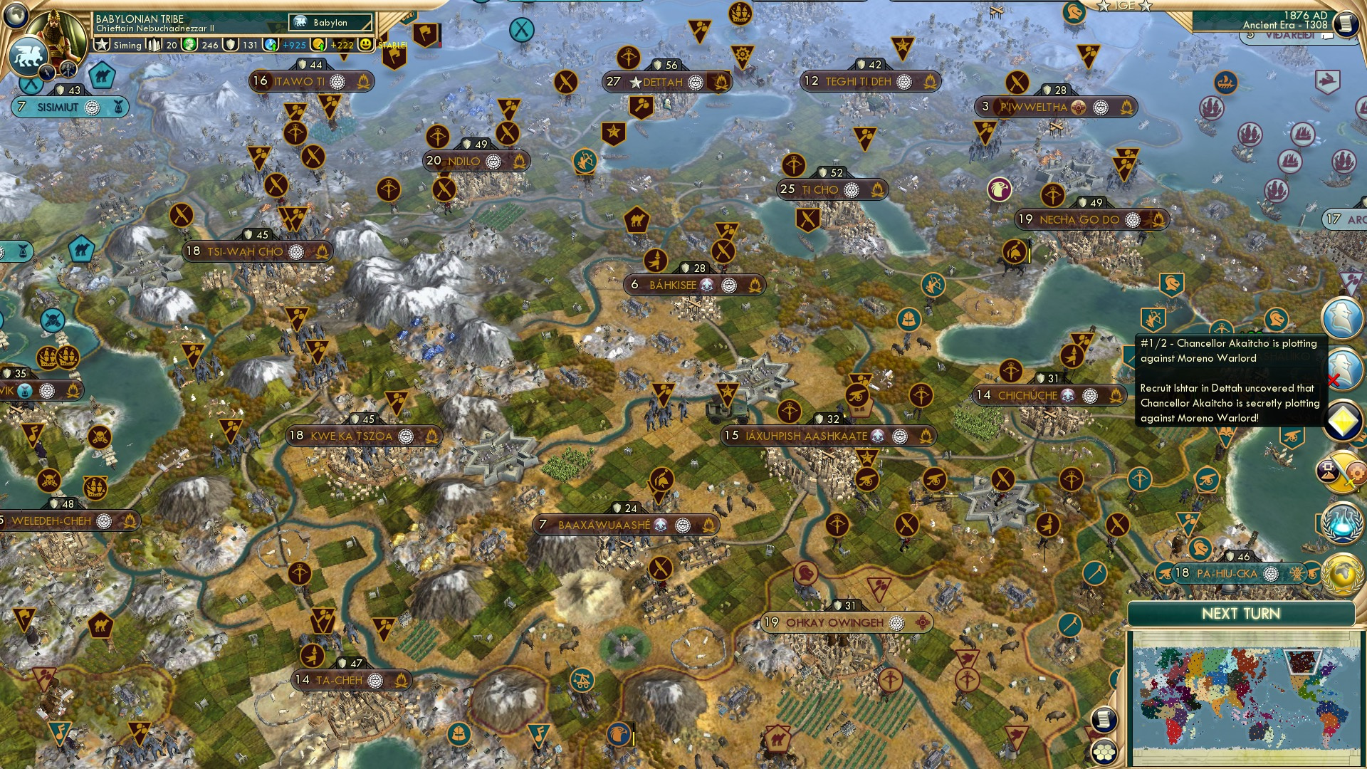 CBR In-Game Screenshot of “The North Will Soon Be Ours, May As Well Begin Planning On The South!”