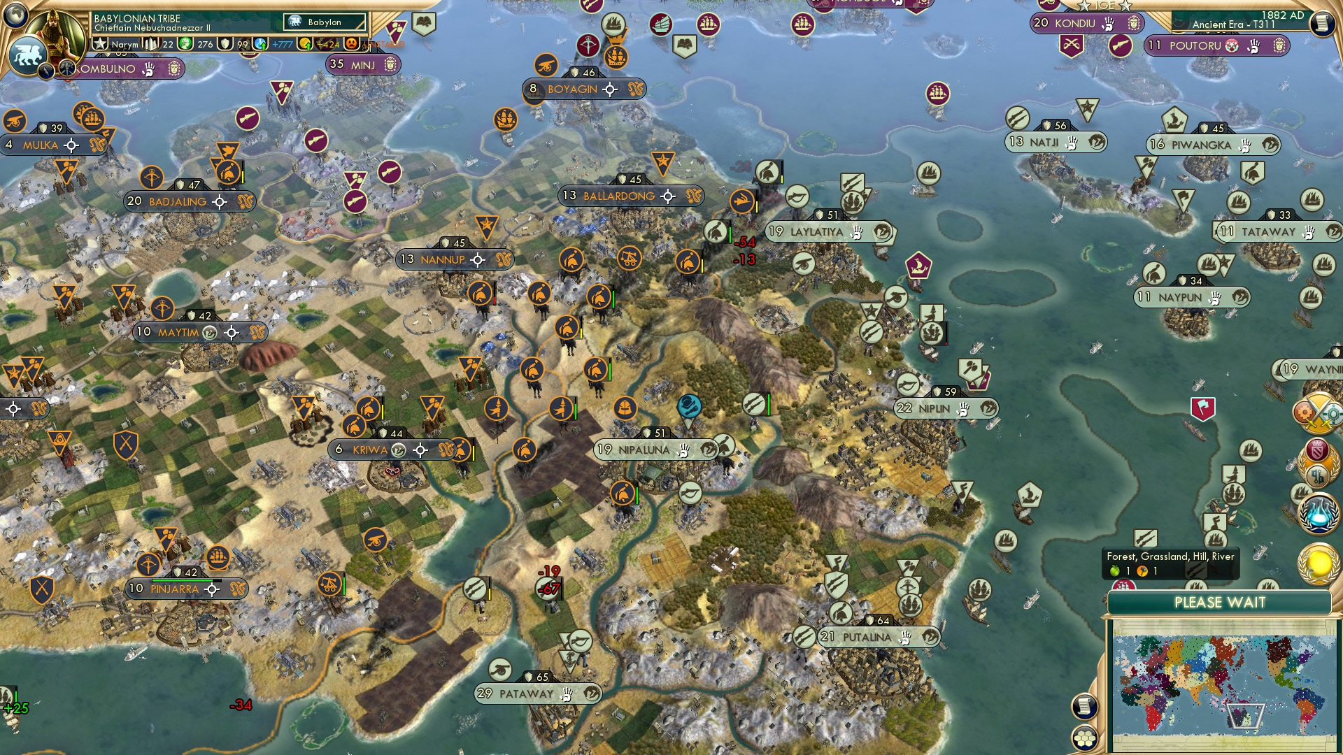 CBR In-Game Screenshot of Man Up Or Nannup